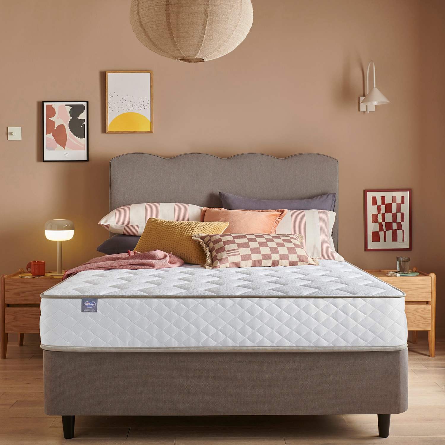 Silentnight Memory 1000 Pocket Mattress - King Size (5 ft) - White - Available at M&S