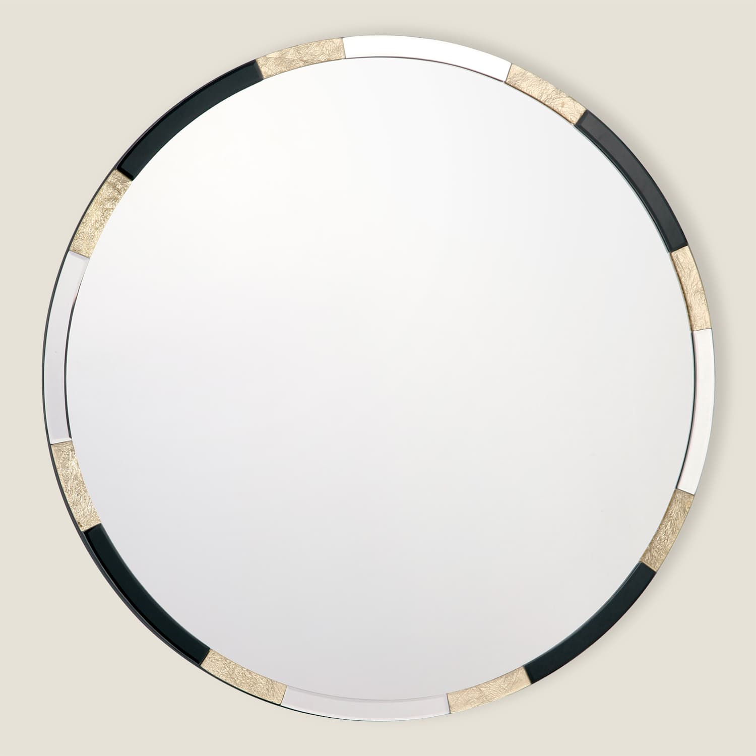 Dar Gadany Round Wall Mirror - Silver - Available at M&S