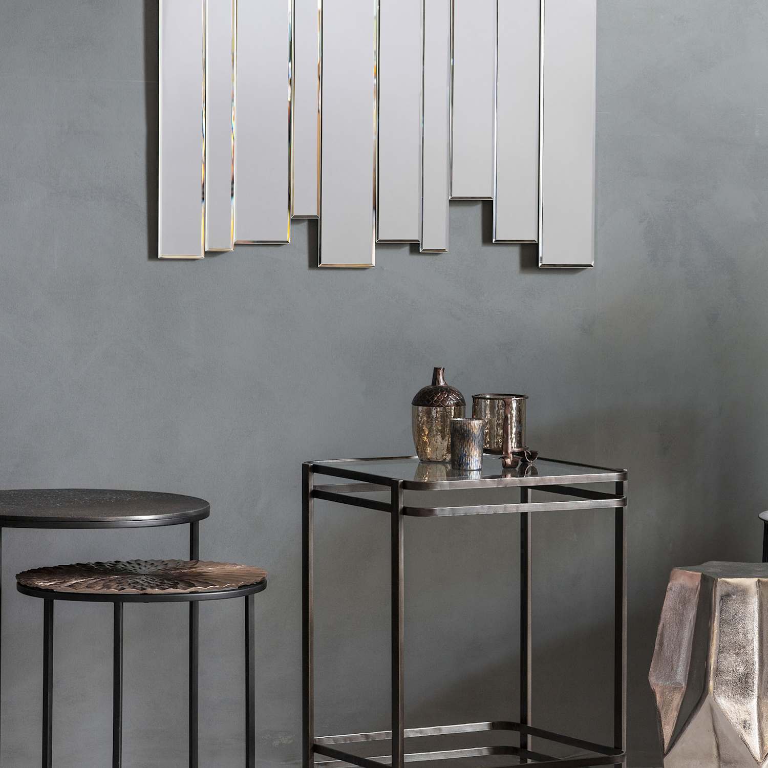 Gallery Direct Unisex Montessa Large Wall Mirror - Silver - Available at M&S