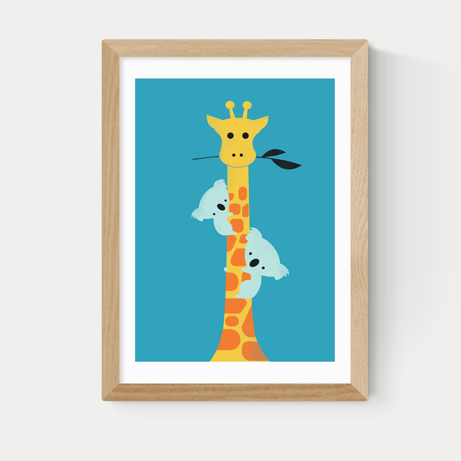 East End Prints I'll Be Your Tree Framed Art - A2 - Natural - Available at M&S