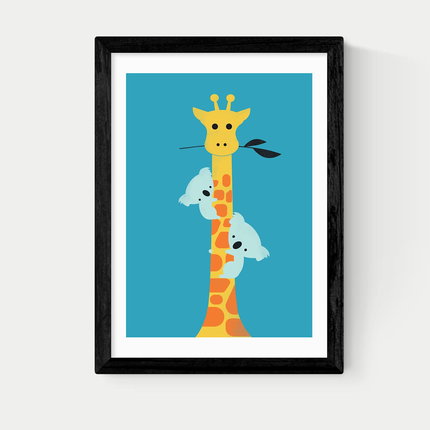 East End Prints I'll Be Your Tree Framed Art - A2 - Black - Available at M&S