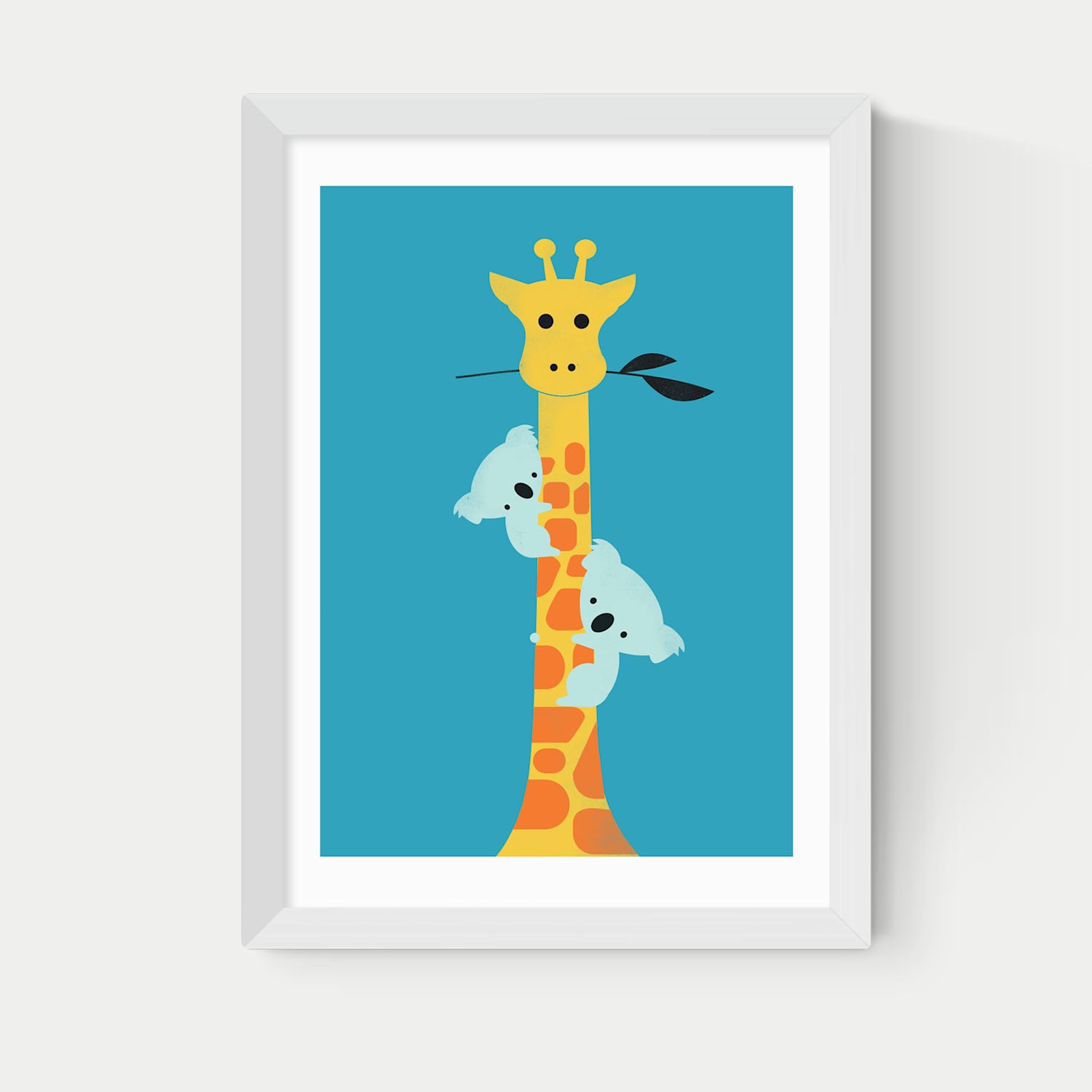 East End Prints I'll Be Your Tree Framed Art - A3 - White - Available at M&S