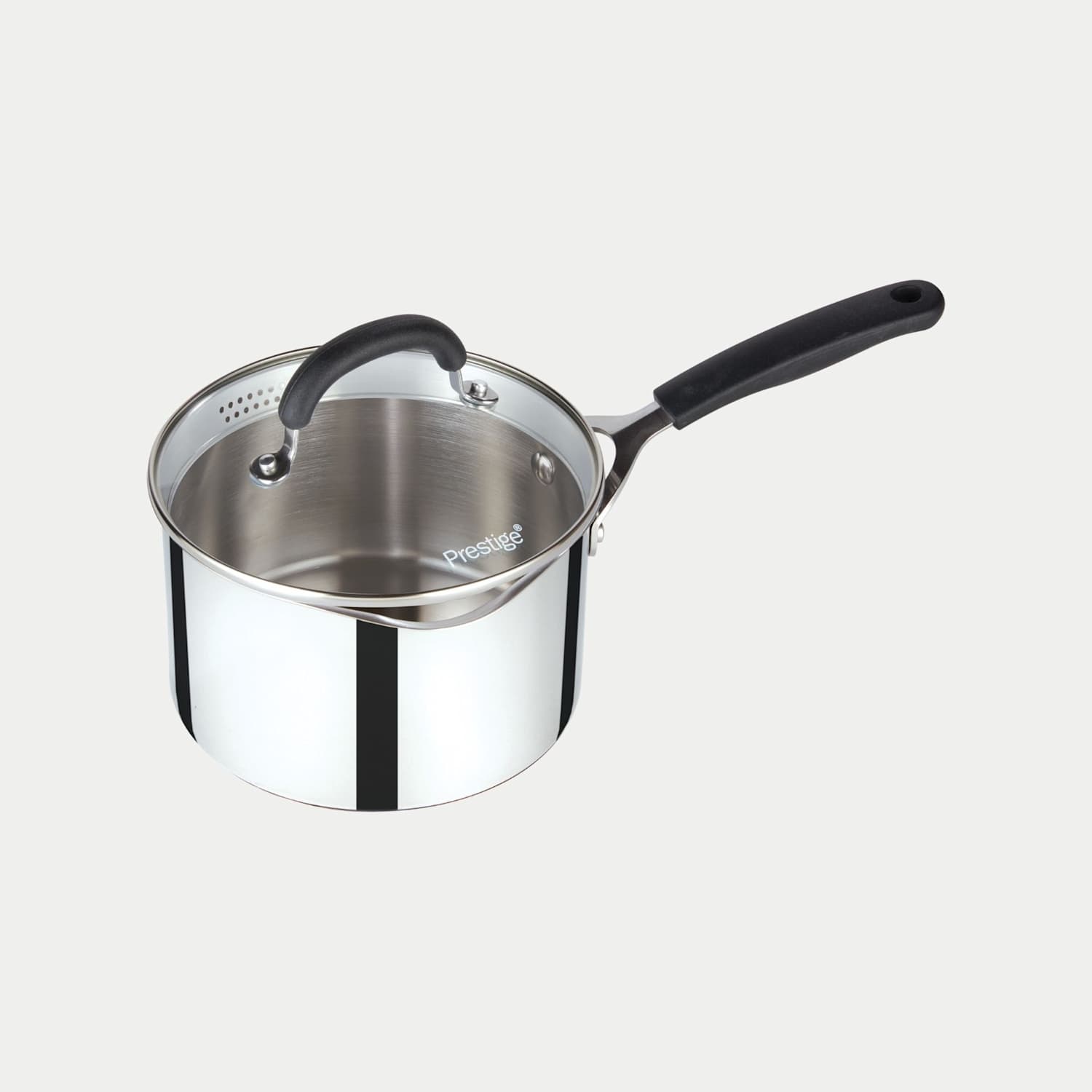 Prestige Made to Last Stainless Steel 20cm Saucepan - Silver - Available at M&S