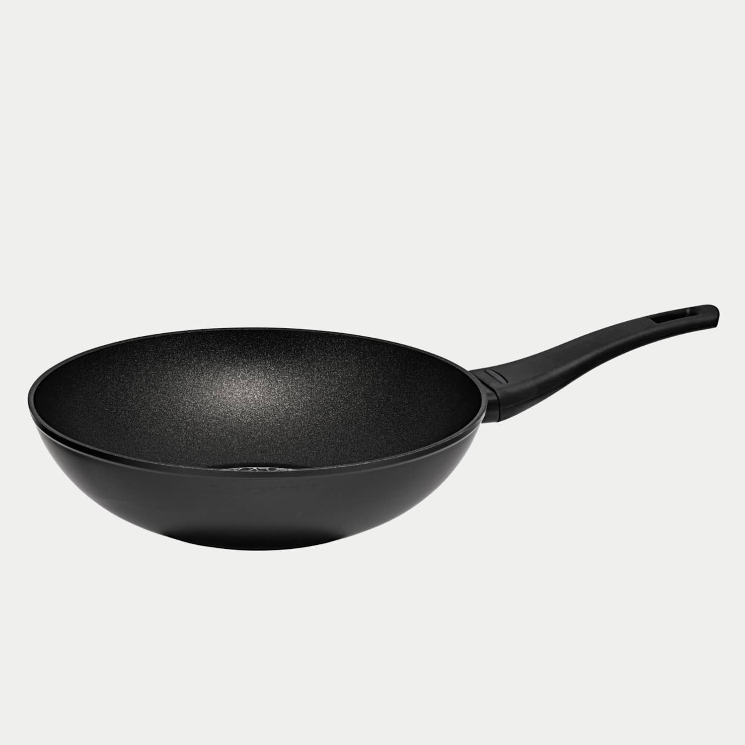 Prestige Thermo Smart Aluminium 28cm Non- Stick Wok - Black - Available at M&S