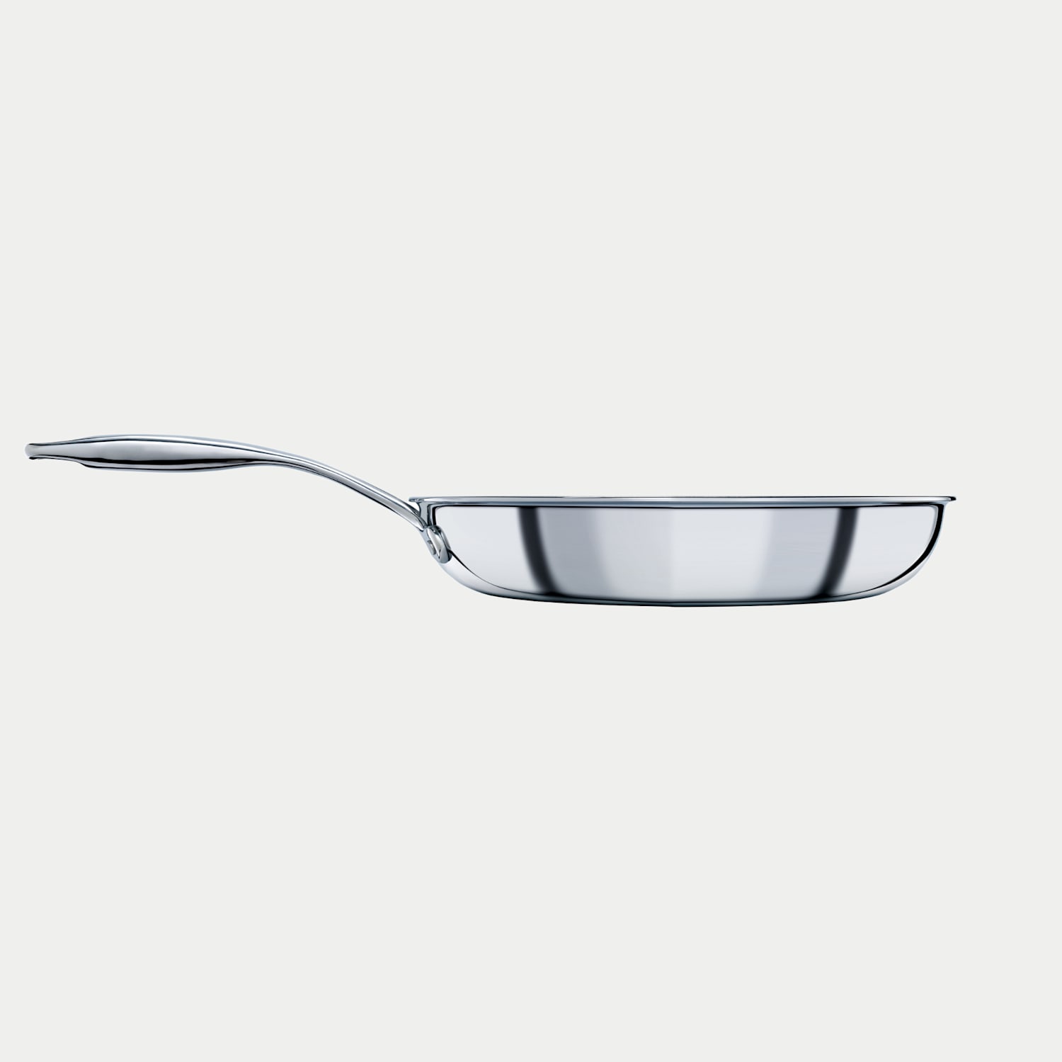 Circulon Stainless Steel 25cm Frying Pan - Silver - Available at M&S