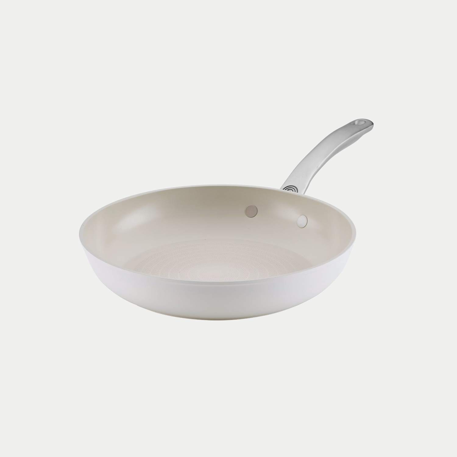 Circulon Halo Ceramic Non Stick 20cm Frying Pan - White - Available at M&S