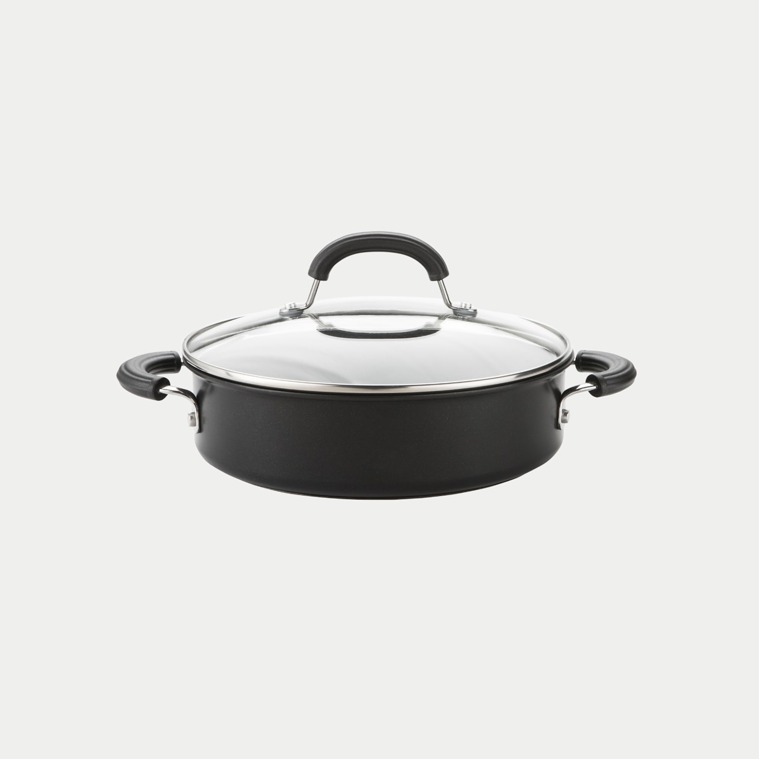 Circulon Aluminium 24cm Casserole Dish - Black - Available at M&S