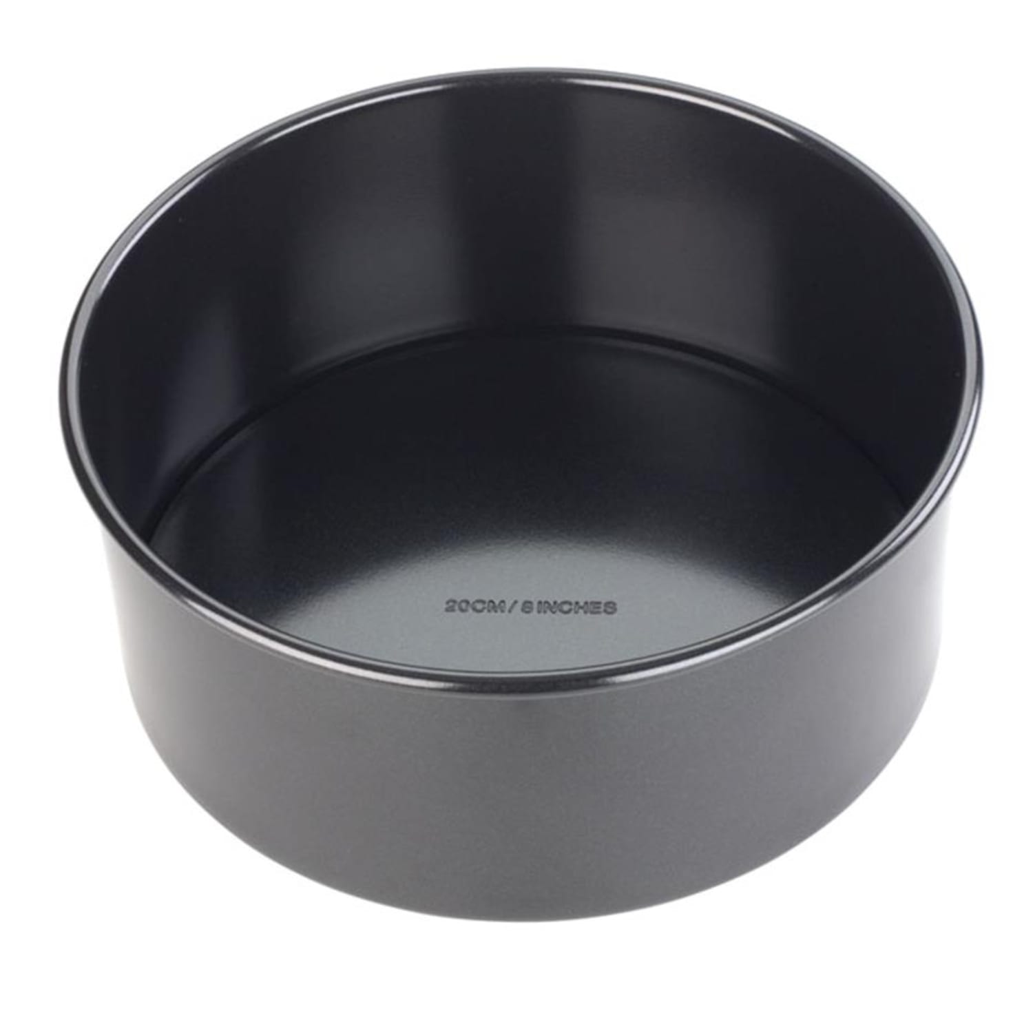 Tala Carbon Steel 20cm Deep Round Cake Tin - Black - Available at M&S