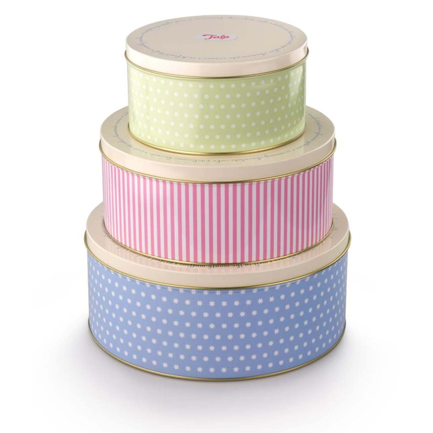 Set of 3 Tala Retro Design Cake Tins - Multi - Available at M&S