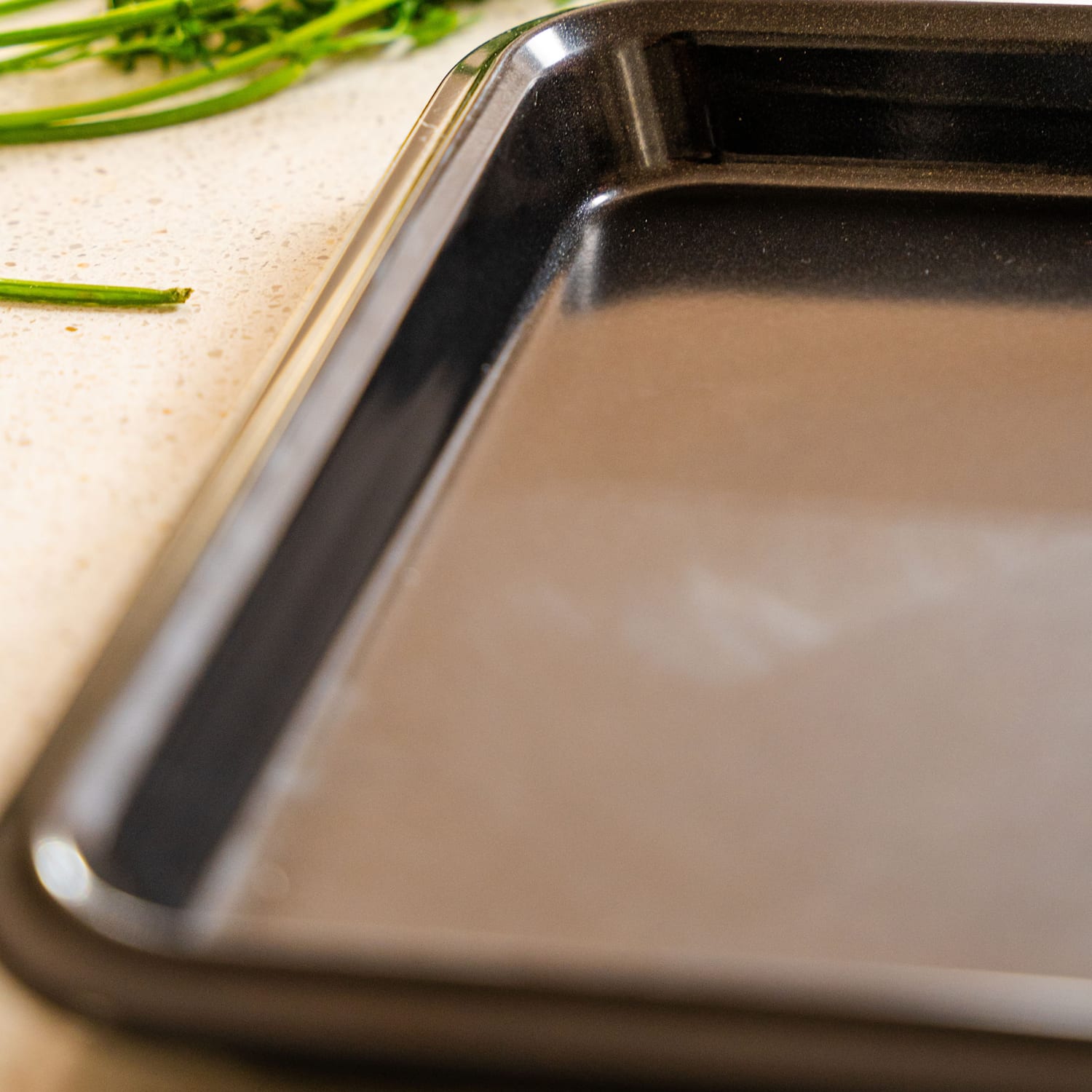 Tala Aluminium 39.5cm Non-Stick Baking Tray - Black - Available at M&S