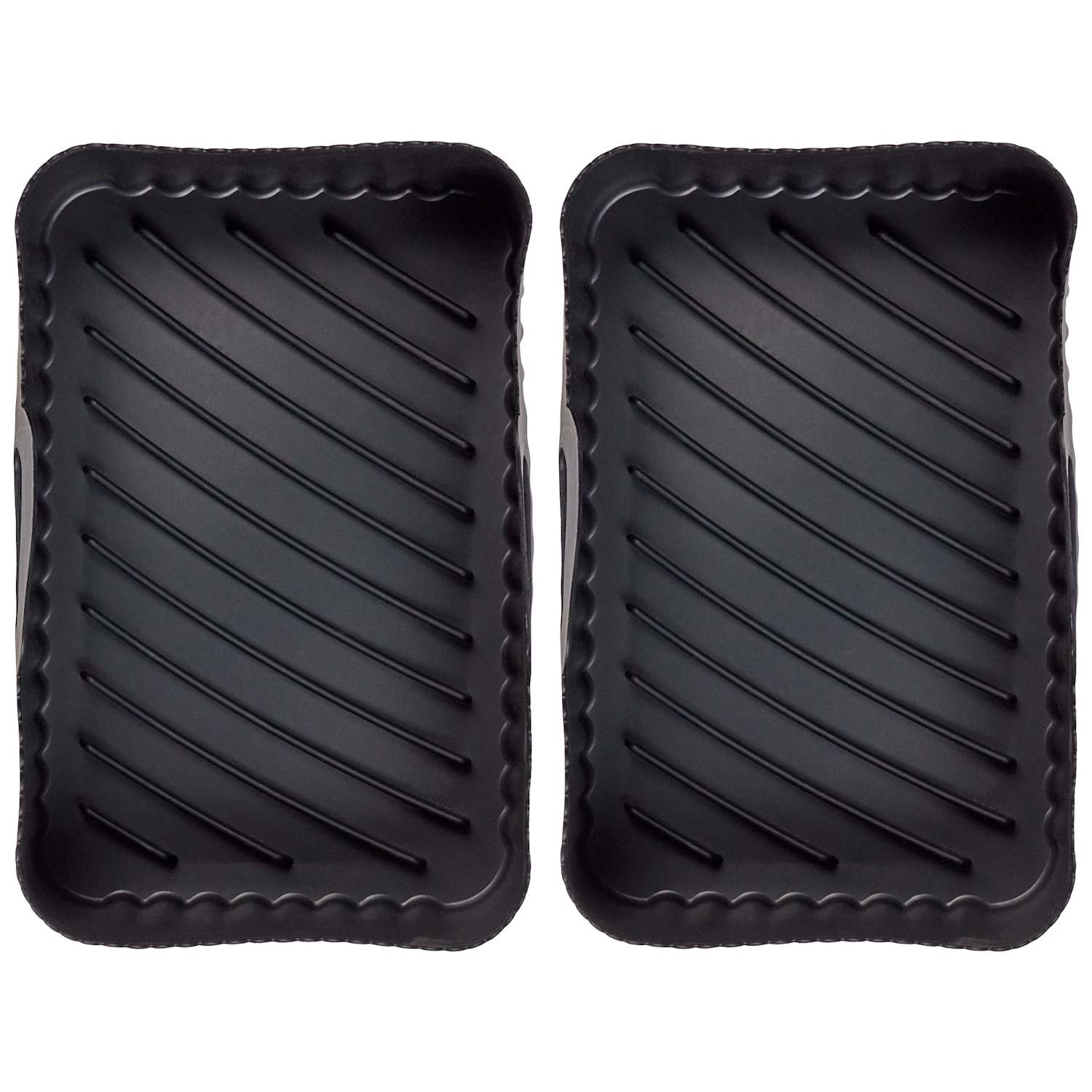 Set of 2 Tala Silicone Air Fryer Liner - Black - Available at M&S