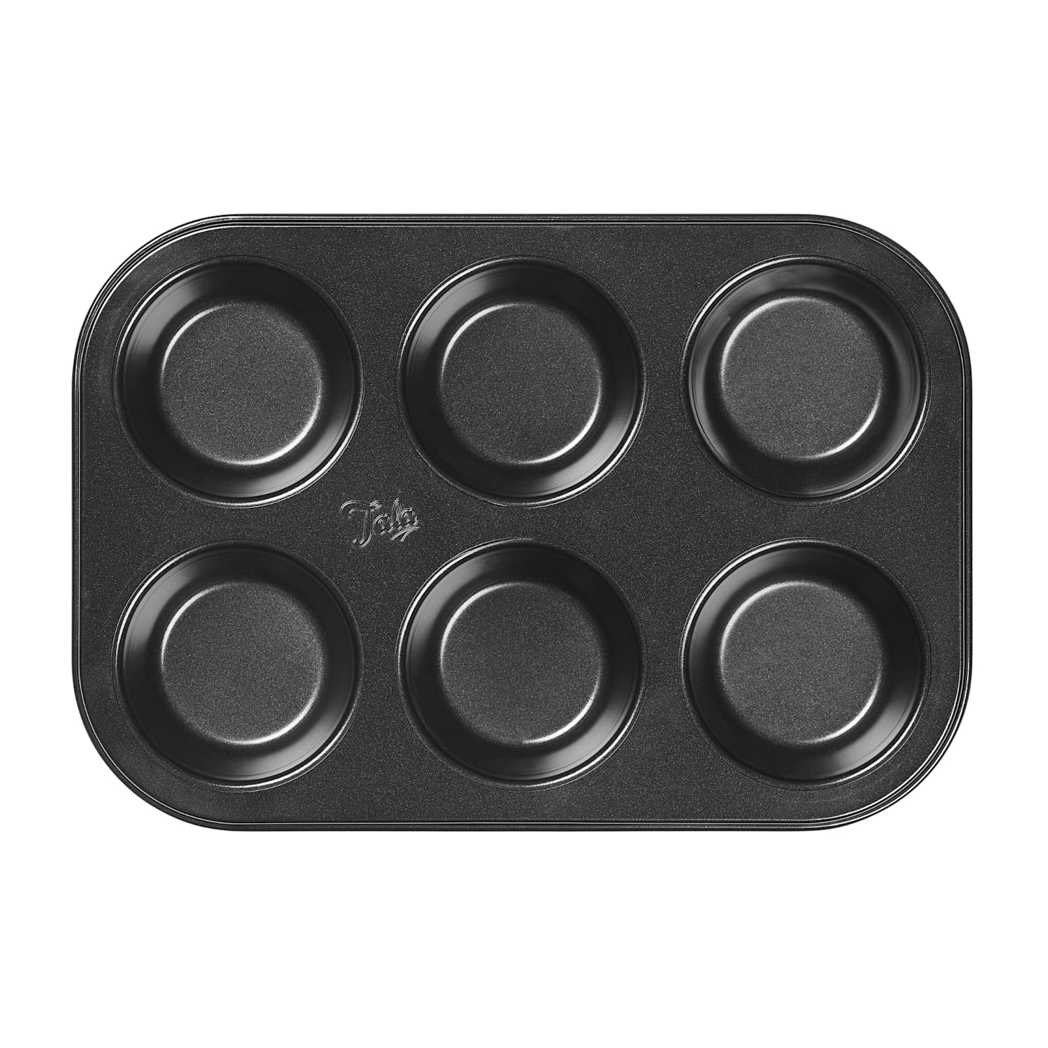 Tala Performance 6 Cup Non-Stick Muffin Pan - Black - Available at M&S