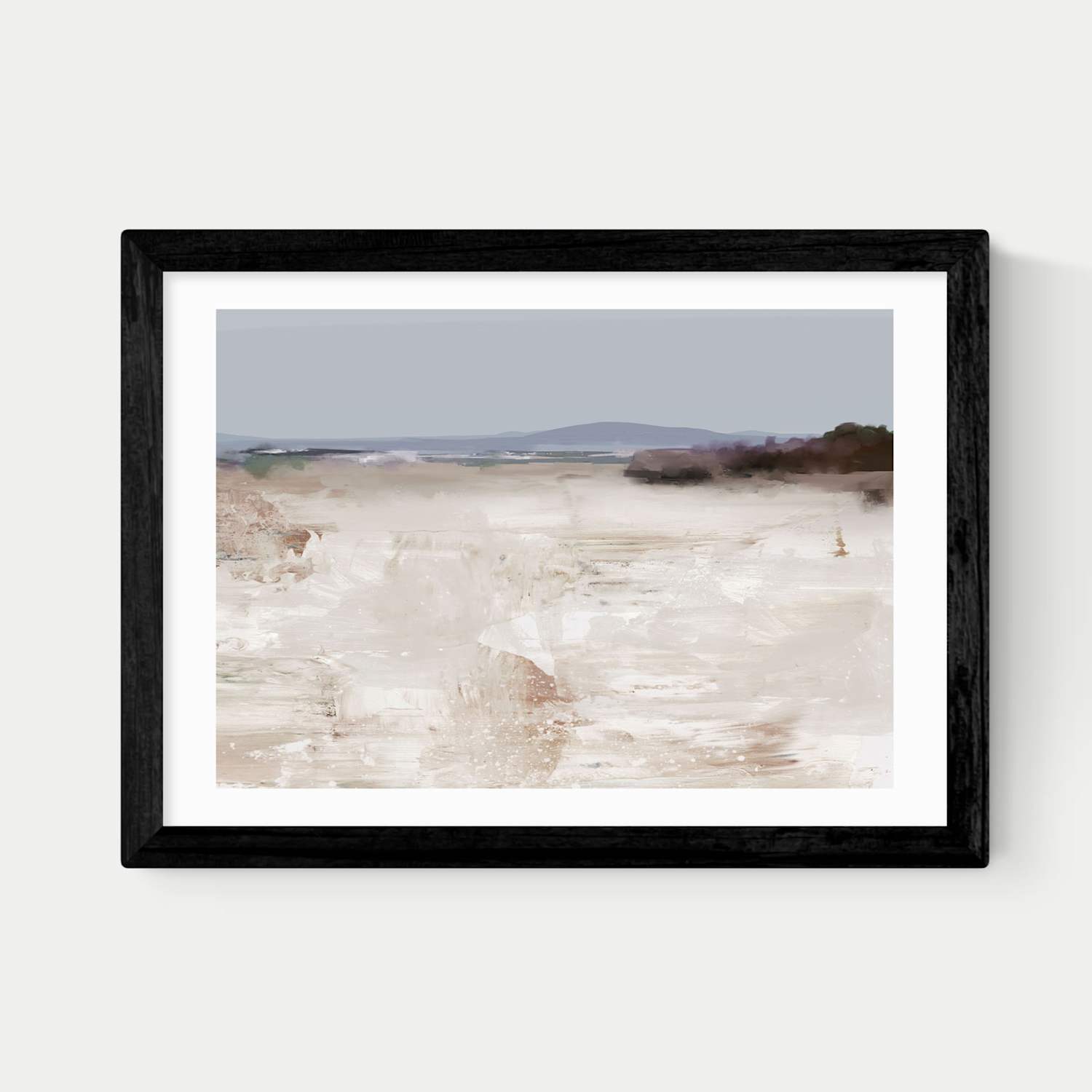 East End Prints Cali Framed Art Print - A1 - Black - Available at M&S