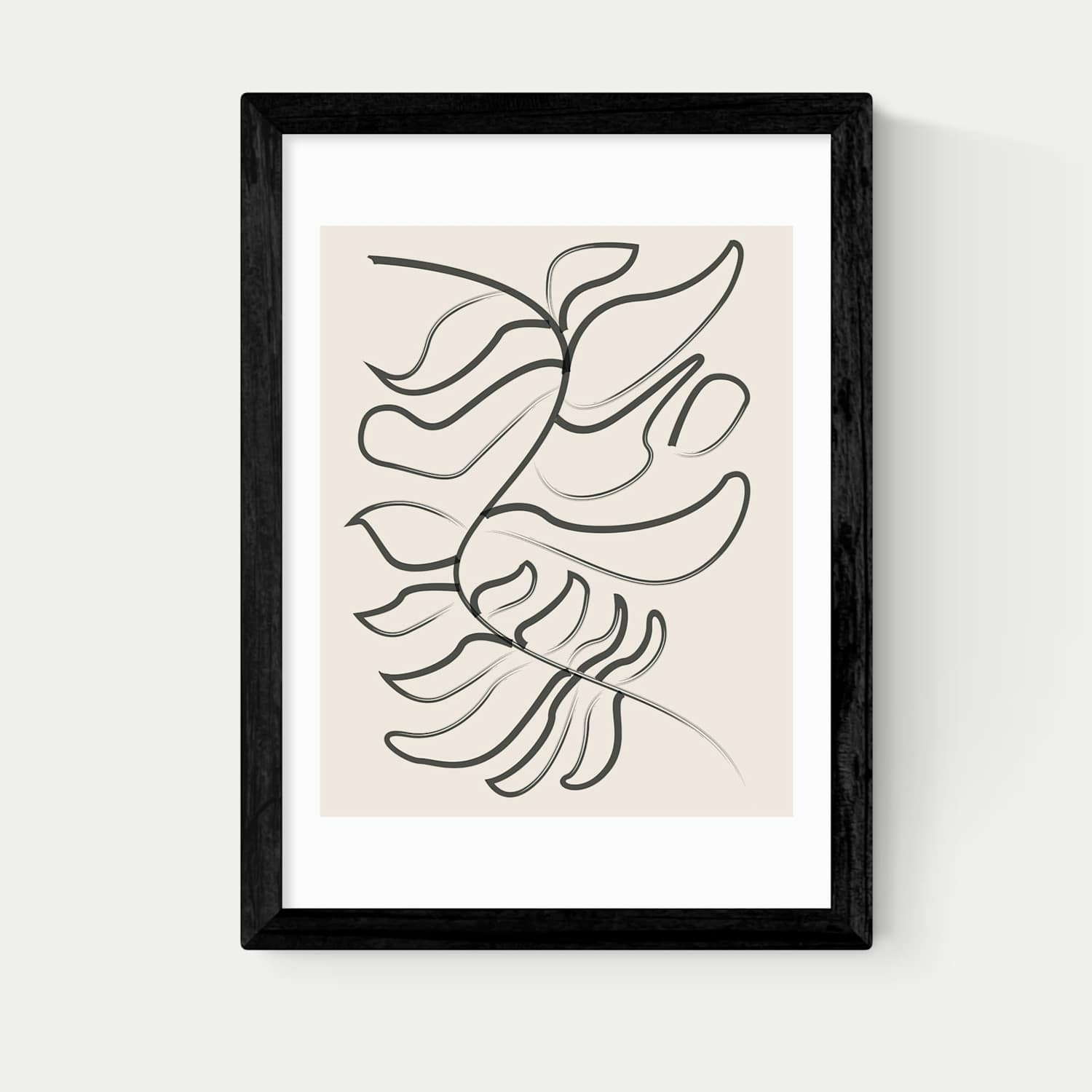 East End Prints Sprung Framed Art Print - A2 - Black - Available at M&S