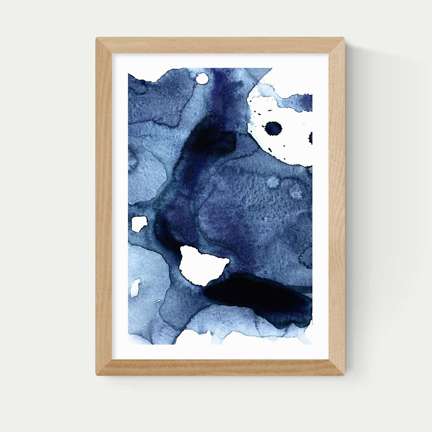East End Prints Ink Framed Art Print - A1 - Natural - Available at M&S