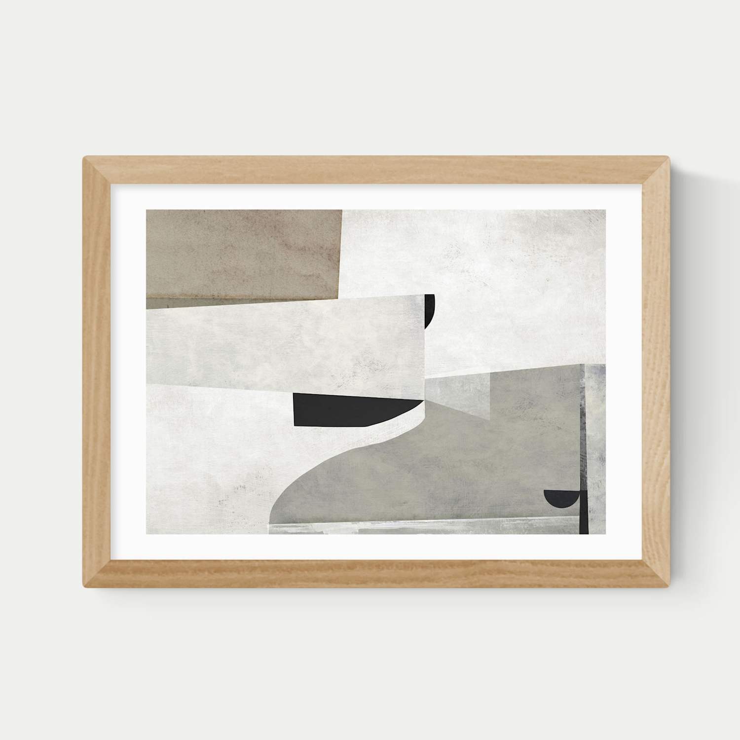East End Prints Priory Framed Art Print - A1 - Natural - Available at M&S