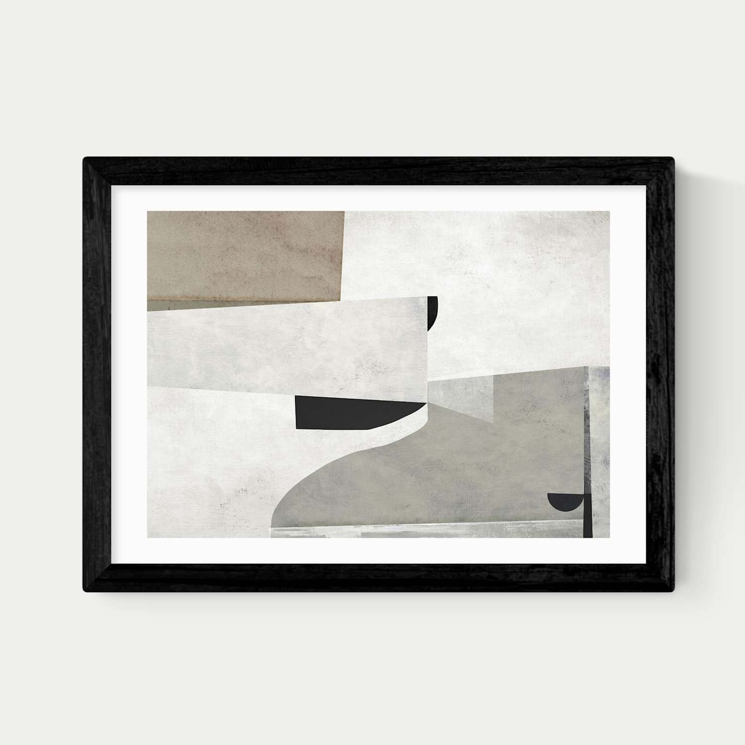 East End Prints Priory Framed Art Print - A2 - Black - Available at M&S