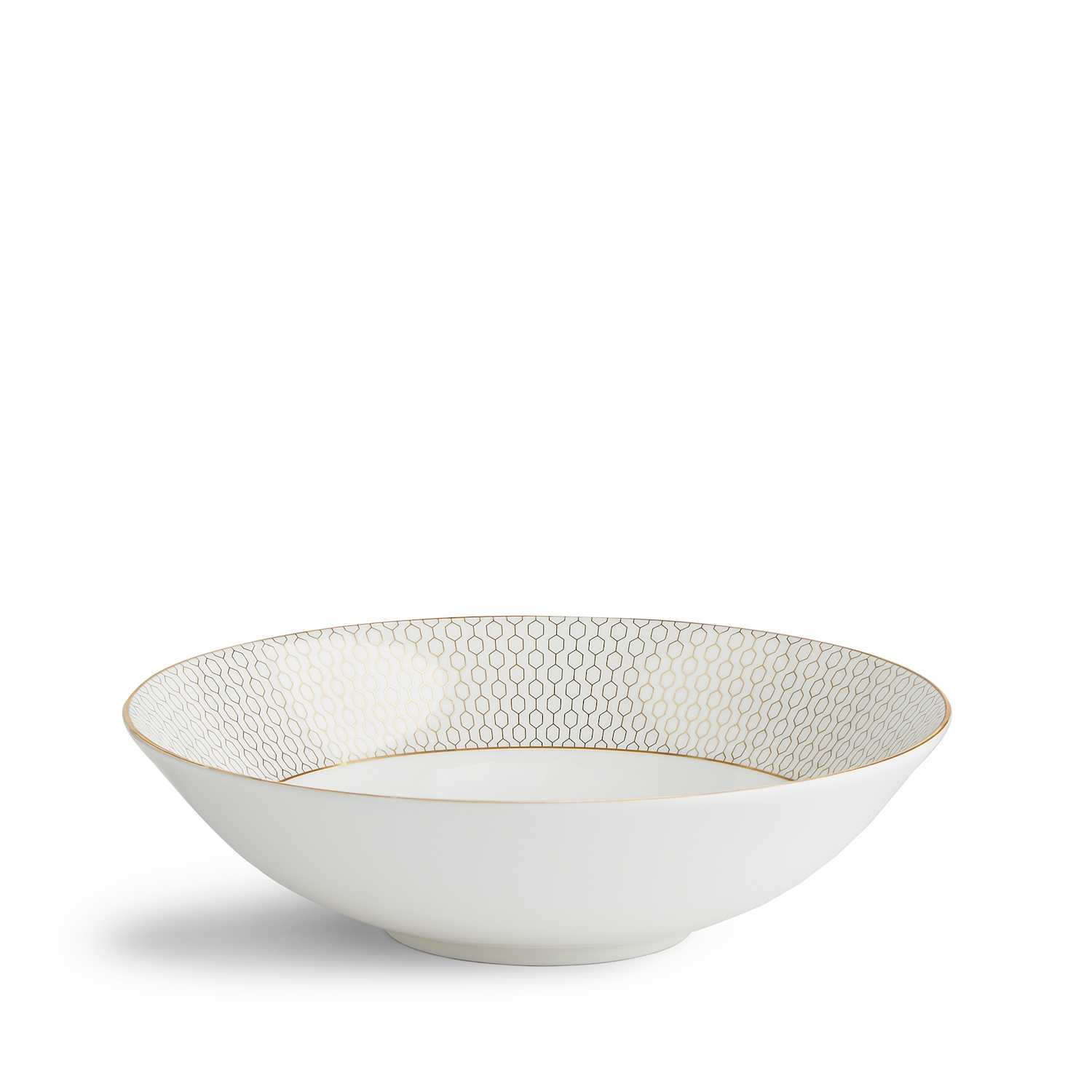 Wedgwood Gio Gold Cereal Bowl - Gold Mix - Available at M&S