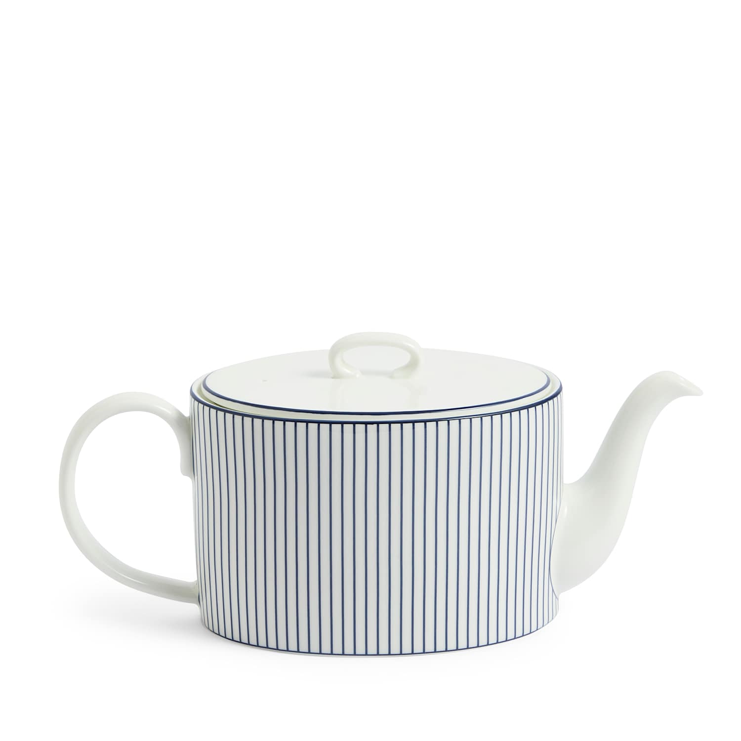 Wedgwood Gio 32oz Striped Teapot - Blue Mix - Available at M&S