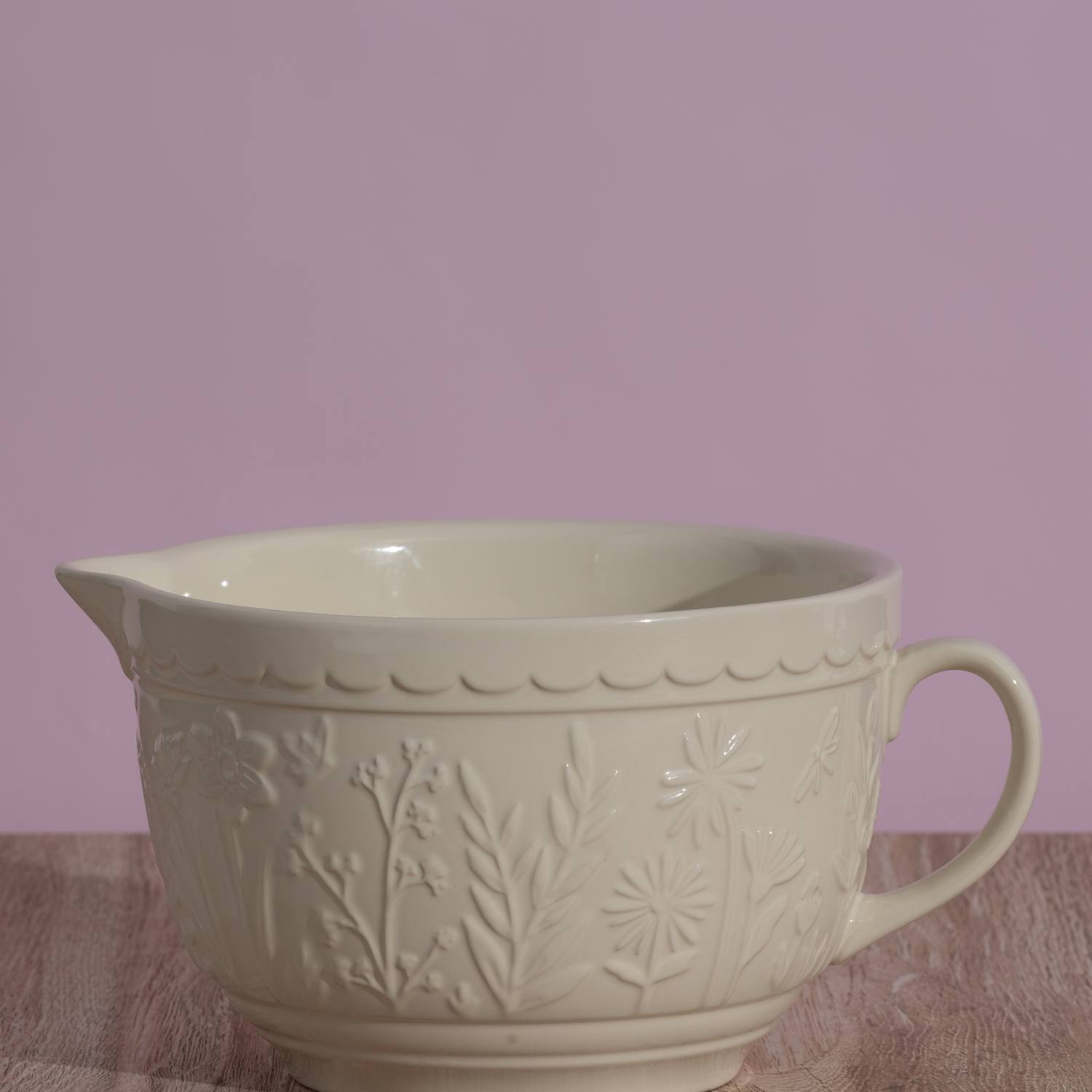 Mason Cash In The Meadow Daisy Batter Bowl - Cream - Available at M&S