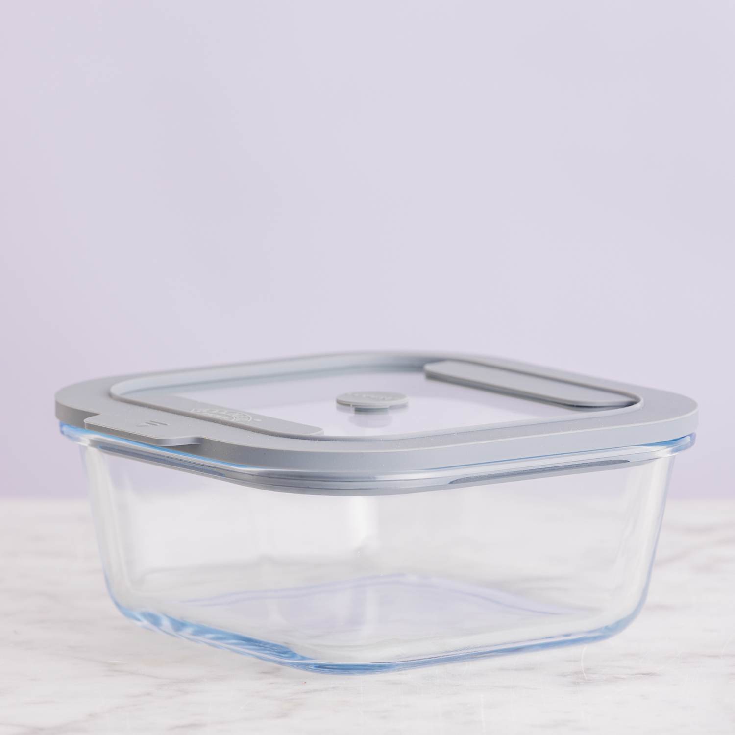 Set of 2 Square 0.8L Kilner Storage Boxes - Clear - Available at M&S