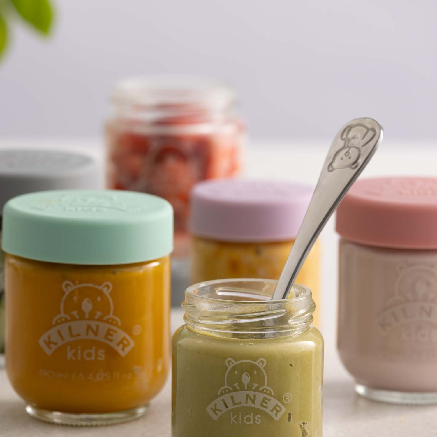 Kilner Set of 12 110ml Round Glass Storage Jars - Multi - Available at M&S