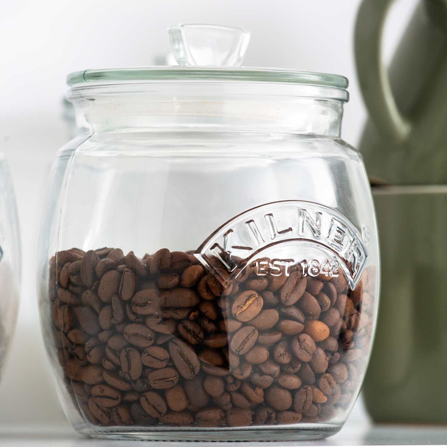 Kilner Set of 3 Universal 0.85L Push Top Jars - Clear - Available at M&S