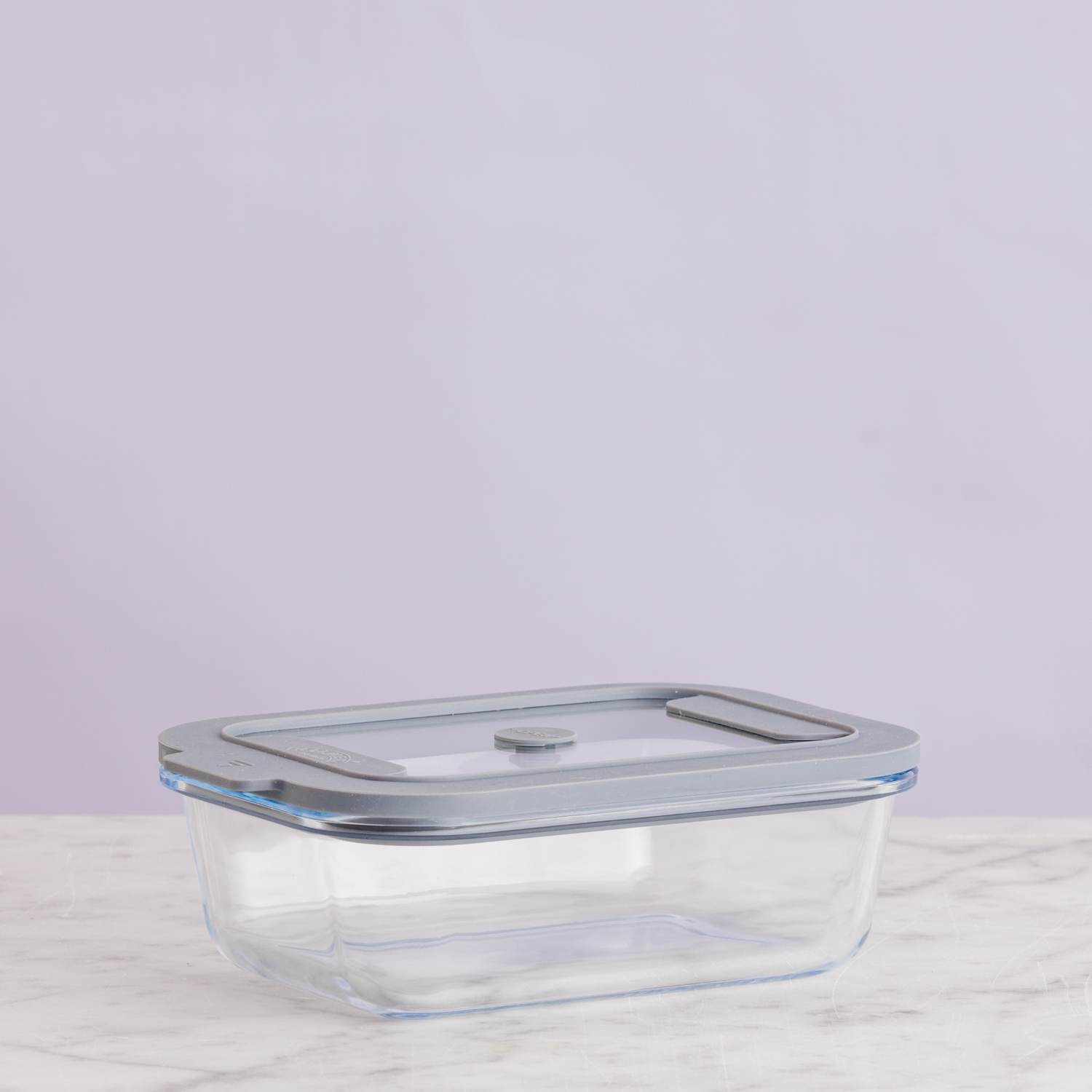 Kilner Set of 2 0.63L Rectangular Storage Boxes - Clear - Available at M&S
