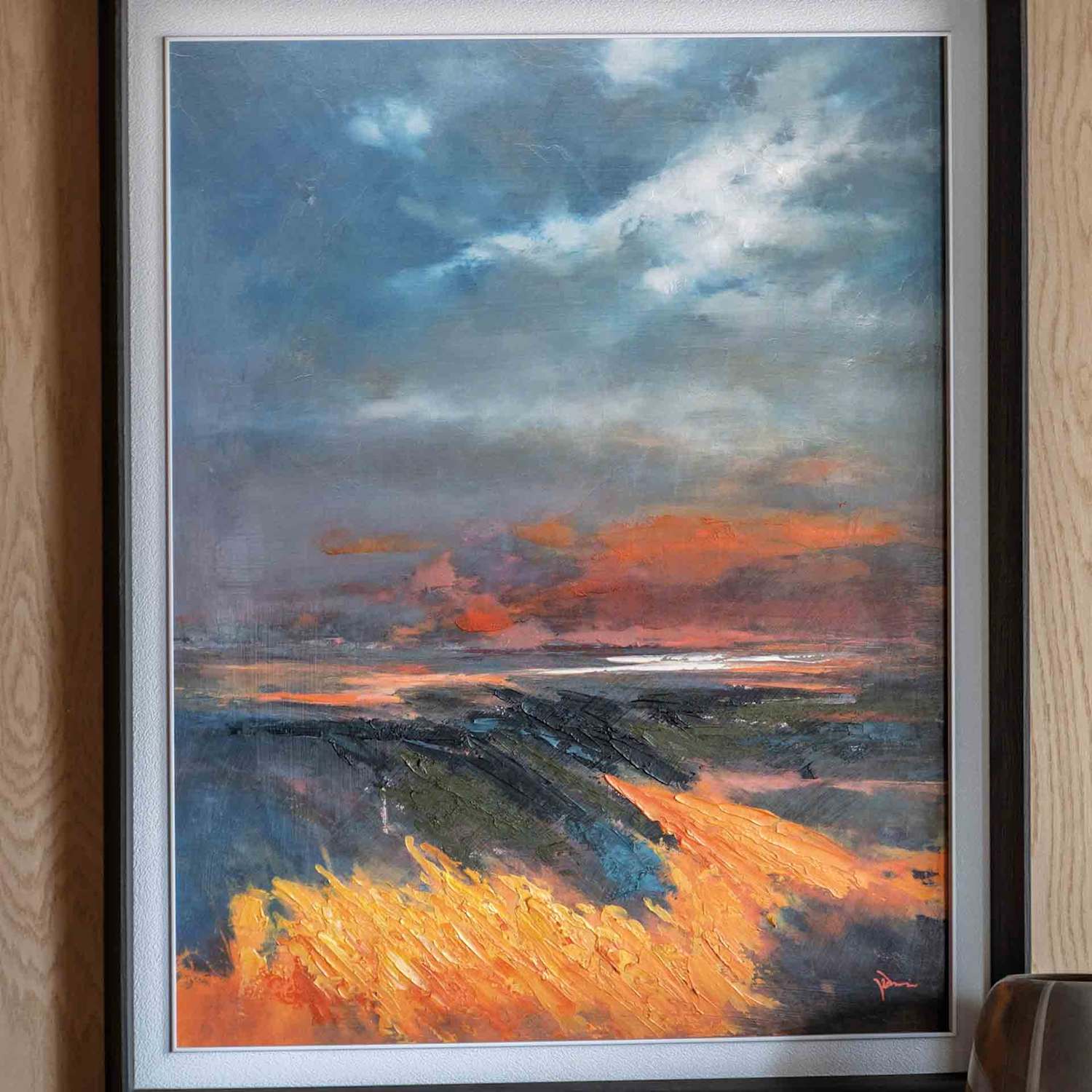 Gallery Direct Coastal Glow Nature Rectangle Framed Canvas - Multi - Available at M&S