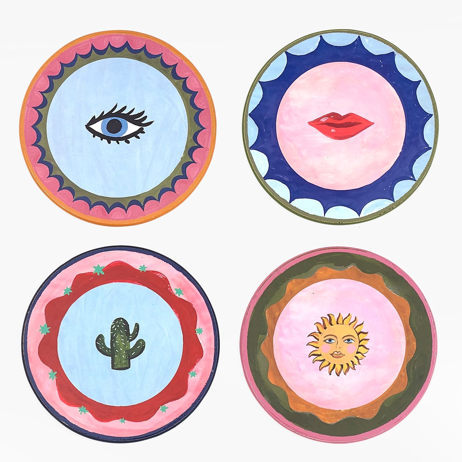 Eleanor Bowmer Set of 4 Icon Placemats - Multi - Available at M&S