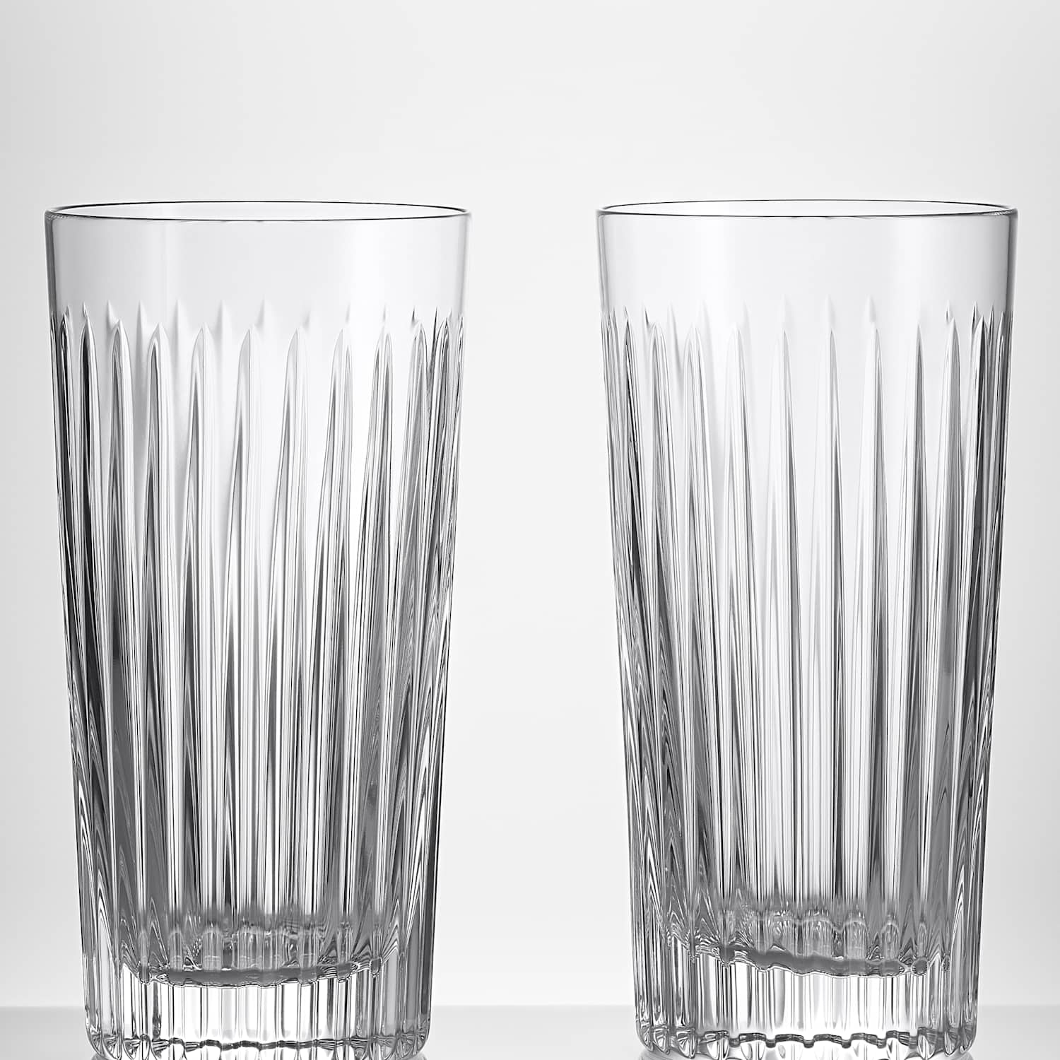 Waterford Set of 2 Aras Crystal Hi Ball Glasses - Clear - Available at M&S