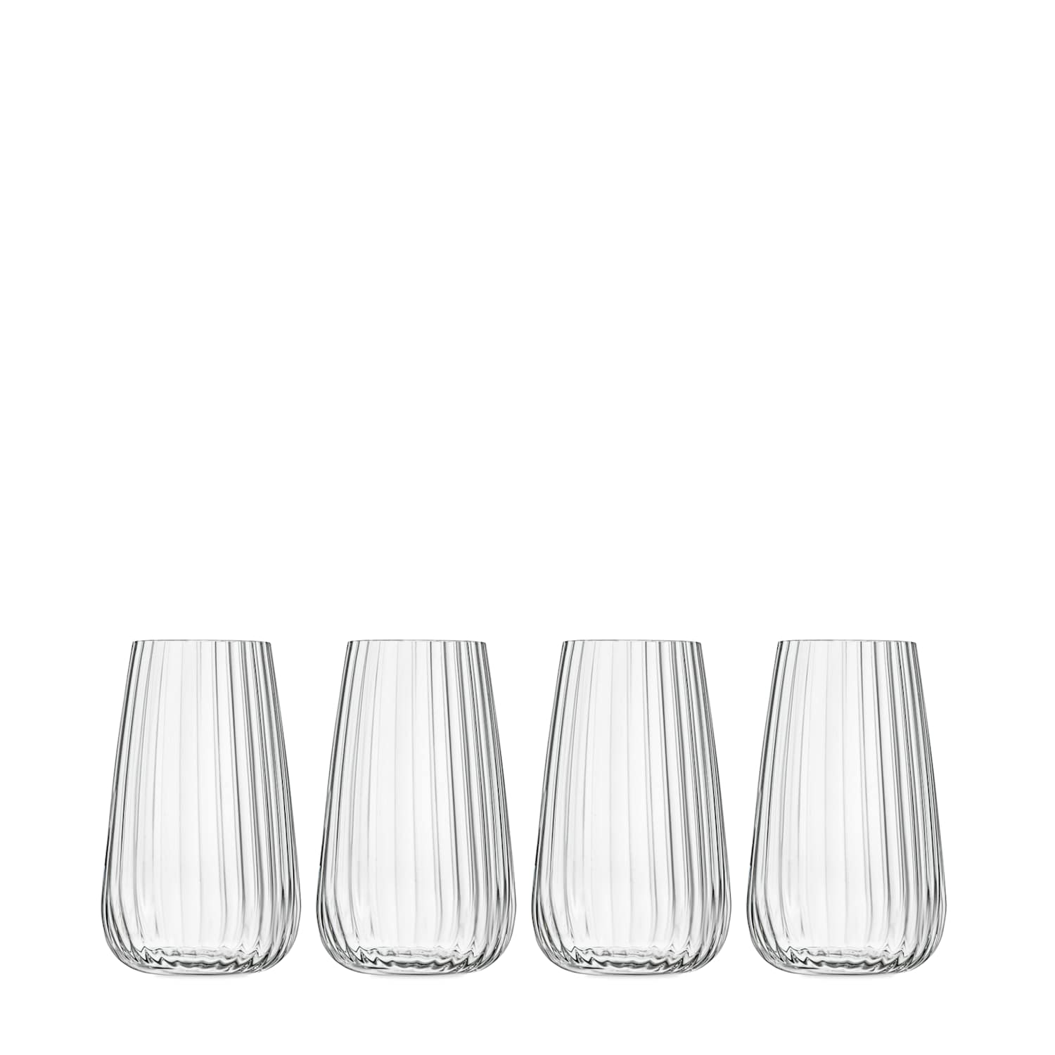 Luigi Bormioli Men's Set of 4 Optica Hi Ball Glasses - Available at M&S