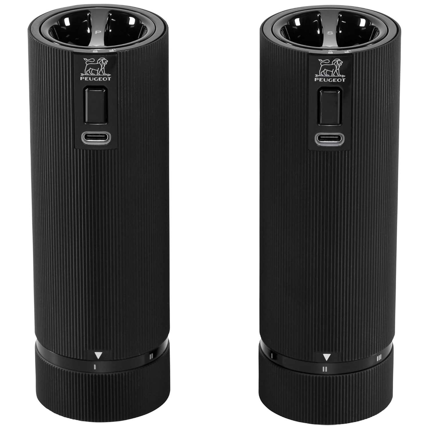 Peugeot Zirlion Electric Salt & Pepper Mills - Black - Available at M&S