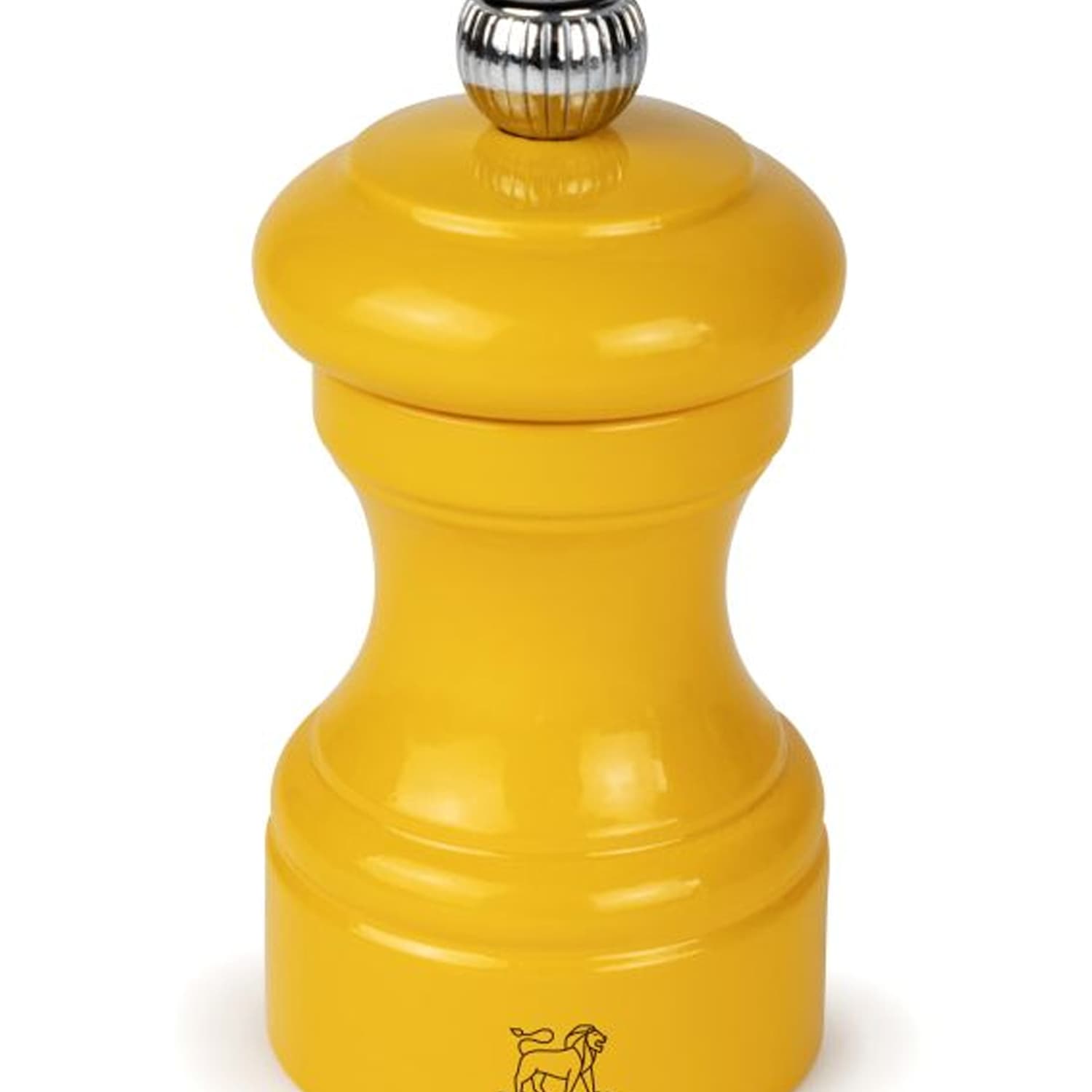 Peugeot Wooden Pepper Mill - Bright Yellow - Available at M&S