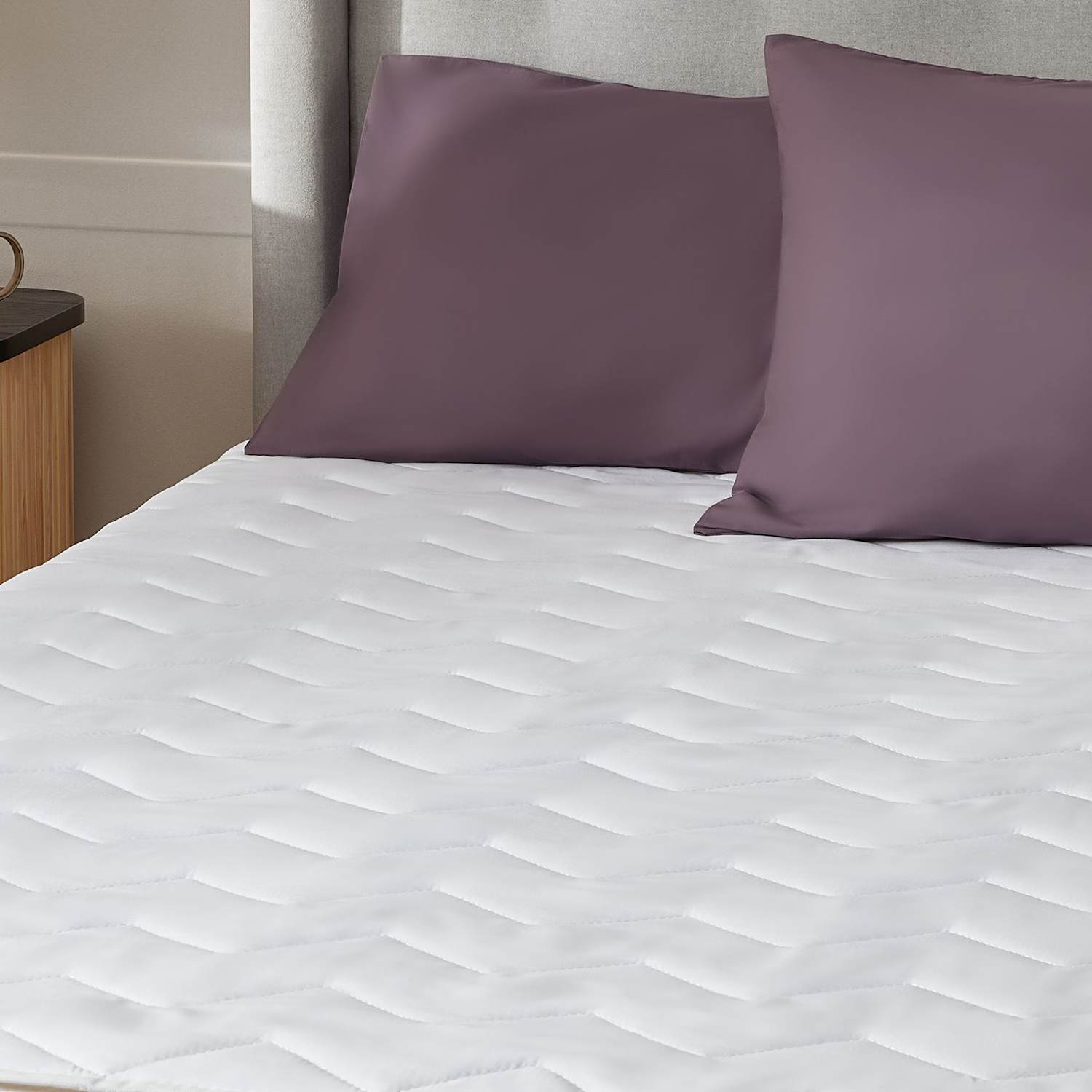 Silentnight 2 Pack Deep Sleep Mattress Protectors - Small Double (4 ft) - White - Available at M&S