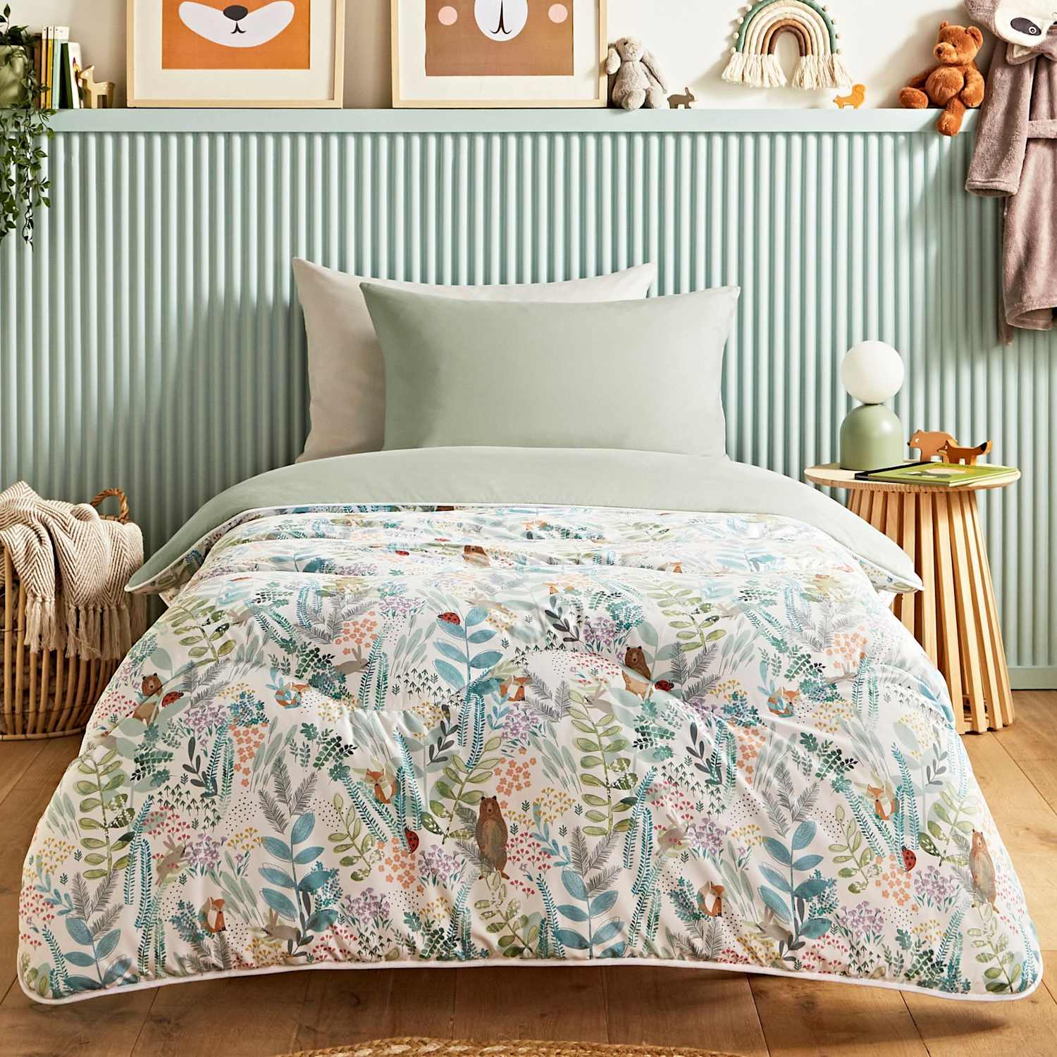 Nightlark 4.5 Tog Junior Coverless Duvet Set - Double (4 ft 6) - Multi - Available at M&S