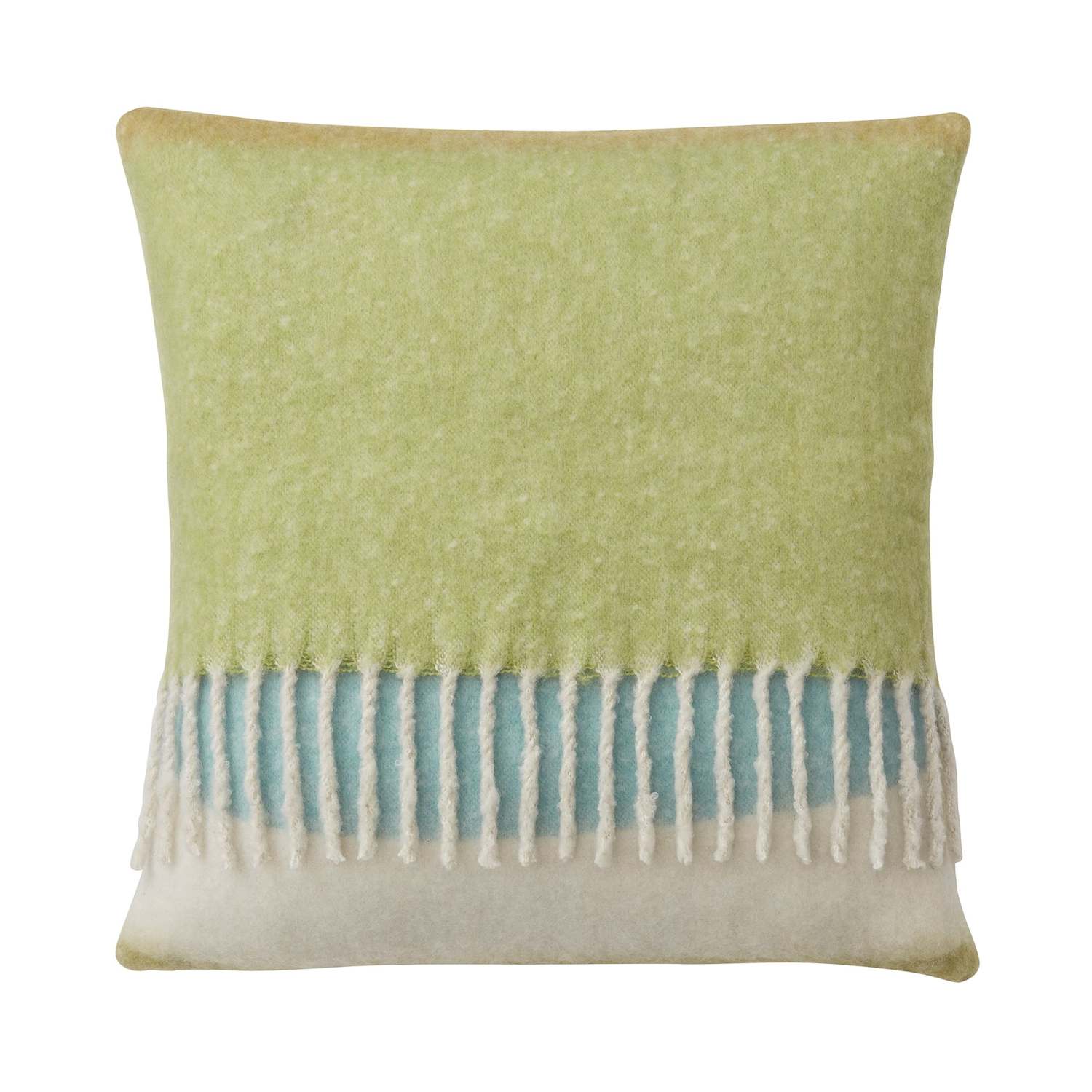 Land & Shore Landscape Cushion - Green Mix - Available at M&S
