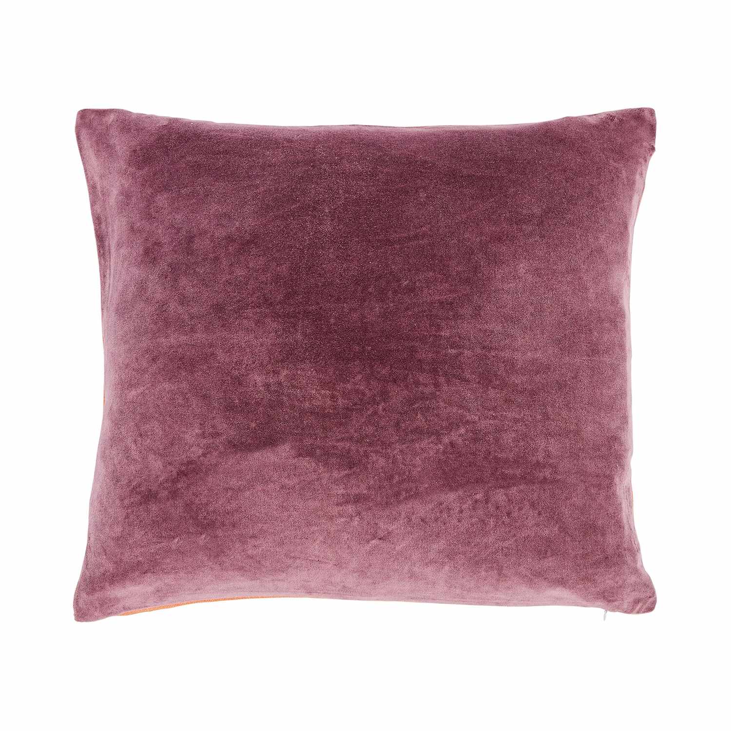 Land & Shore Narin Cushion - Dusky Rose - Available at M&S