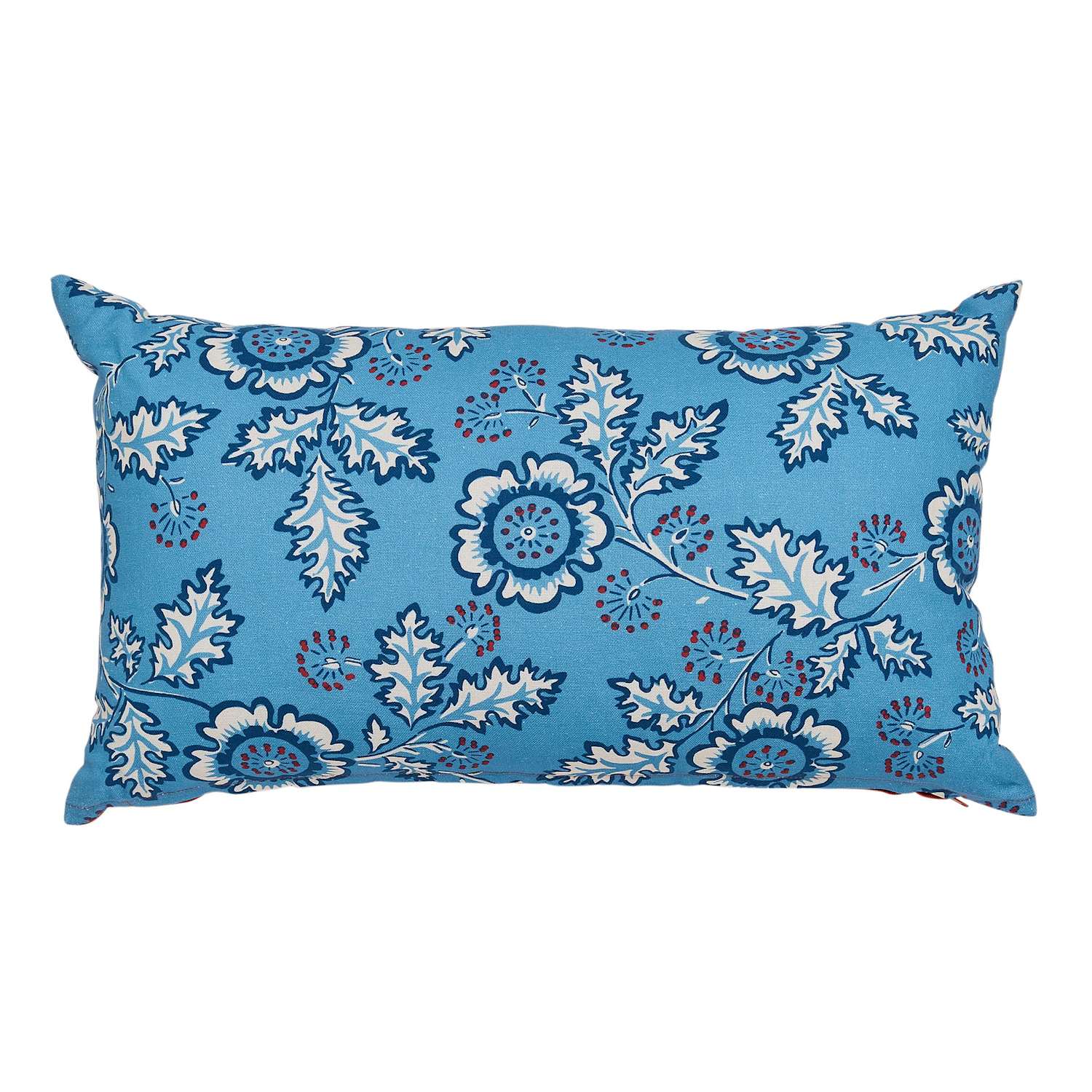 Land & Shore River Outdoor Cushion - Blue Mix - Available at M&S