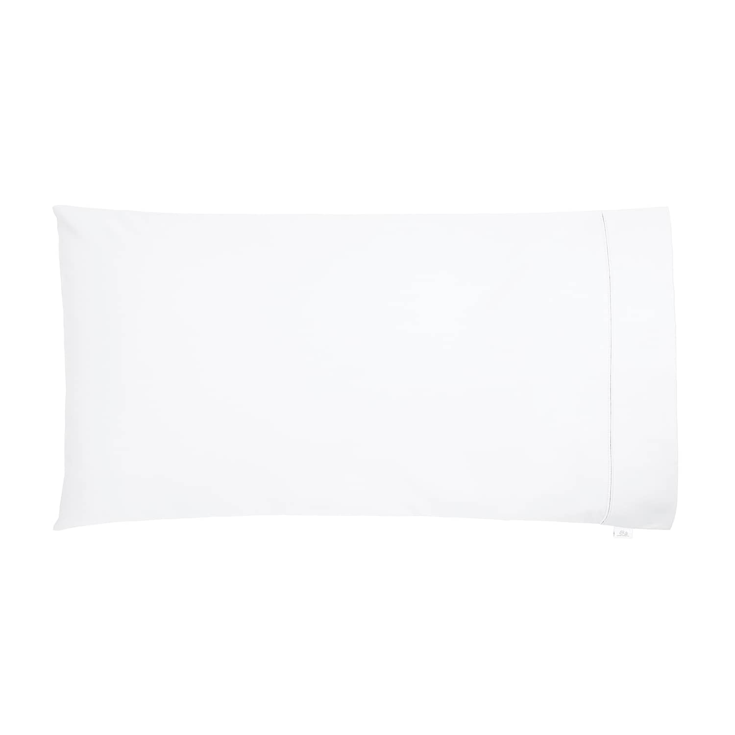 Bedeck Of Belfast Pure Cotton Sateen Pillowcase - White - Available at M&S