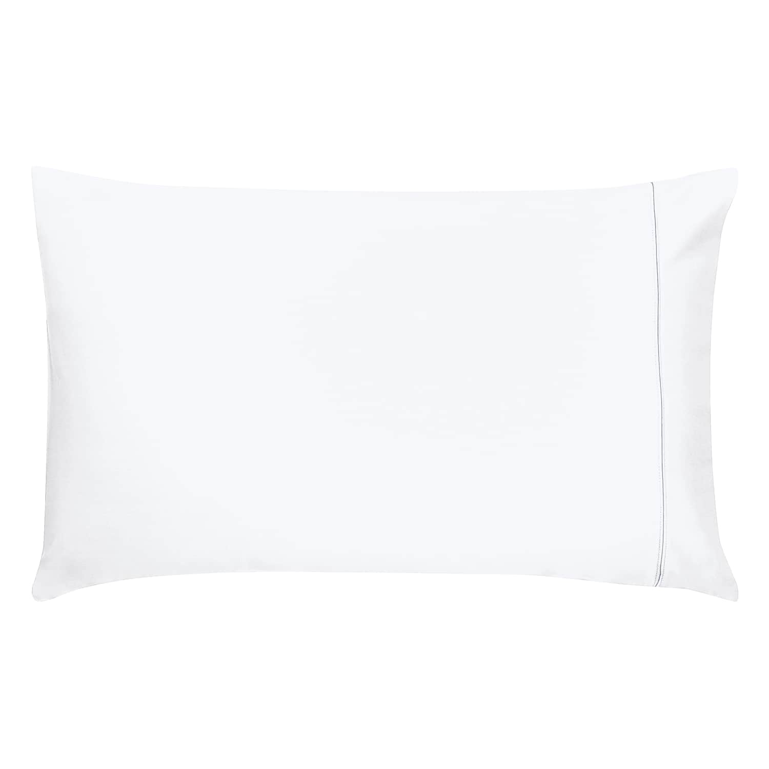 Bedeck Of Belfast Pure Cotton Sateen Pillowcase - White - Available at M&S