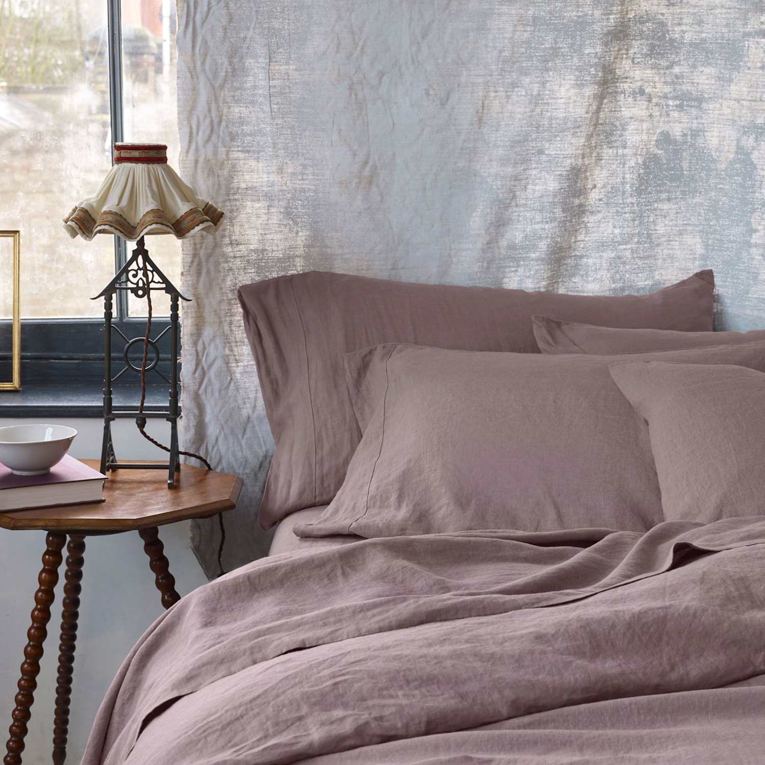 Piglet In Bed Linen Rich Duvet Cover - Single (3 ft) - Light Purple - Available at M&S