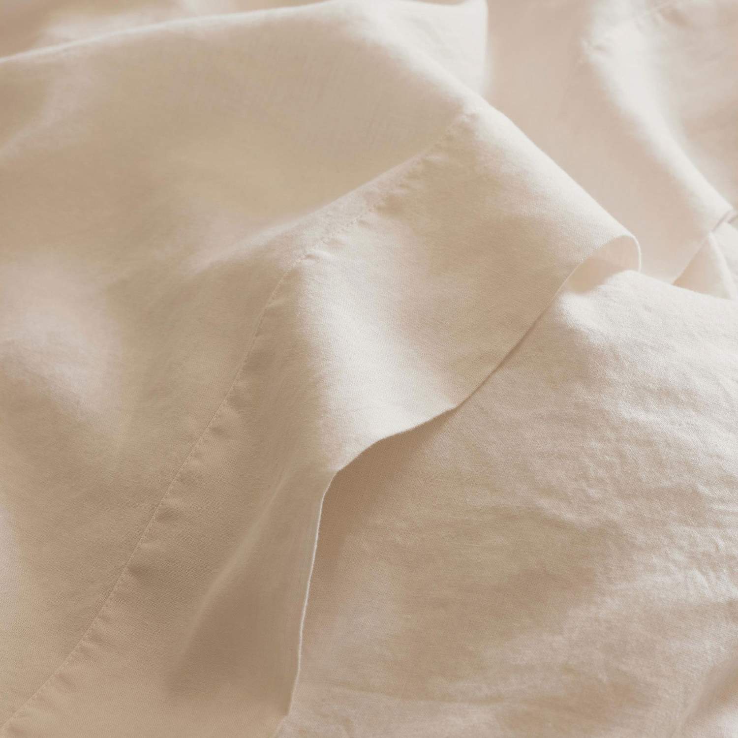 Piglet In Bed Linen Rich Flat Sheet - Single (3 ft) - Beige - Available at M&S