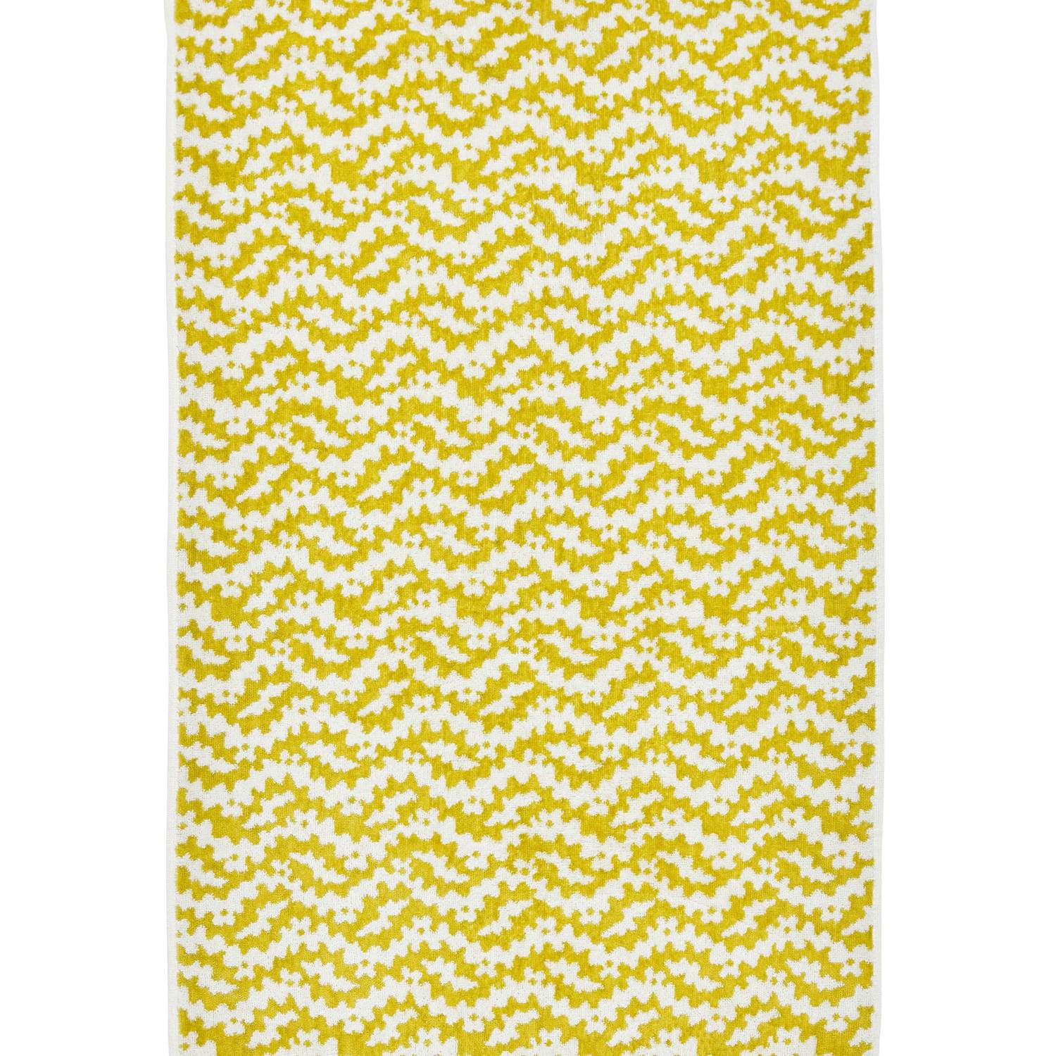 Land & Shore Pure Cotton Sperrin Towel - Bath Sheet - Yellow Mix - Available at M&S