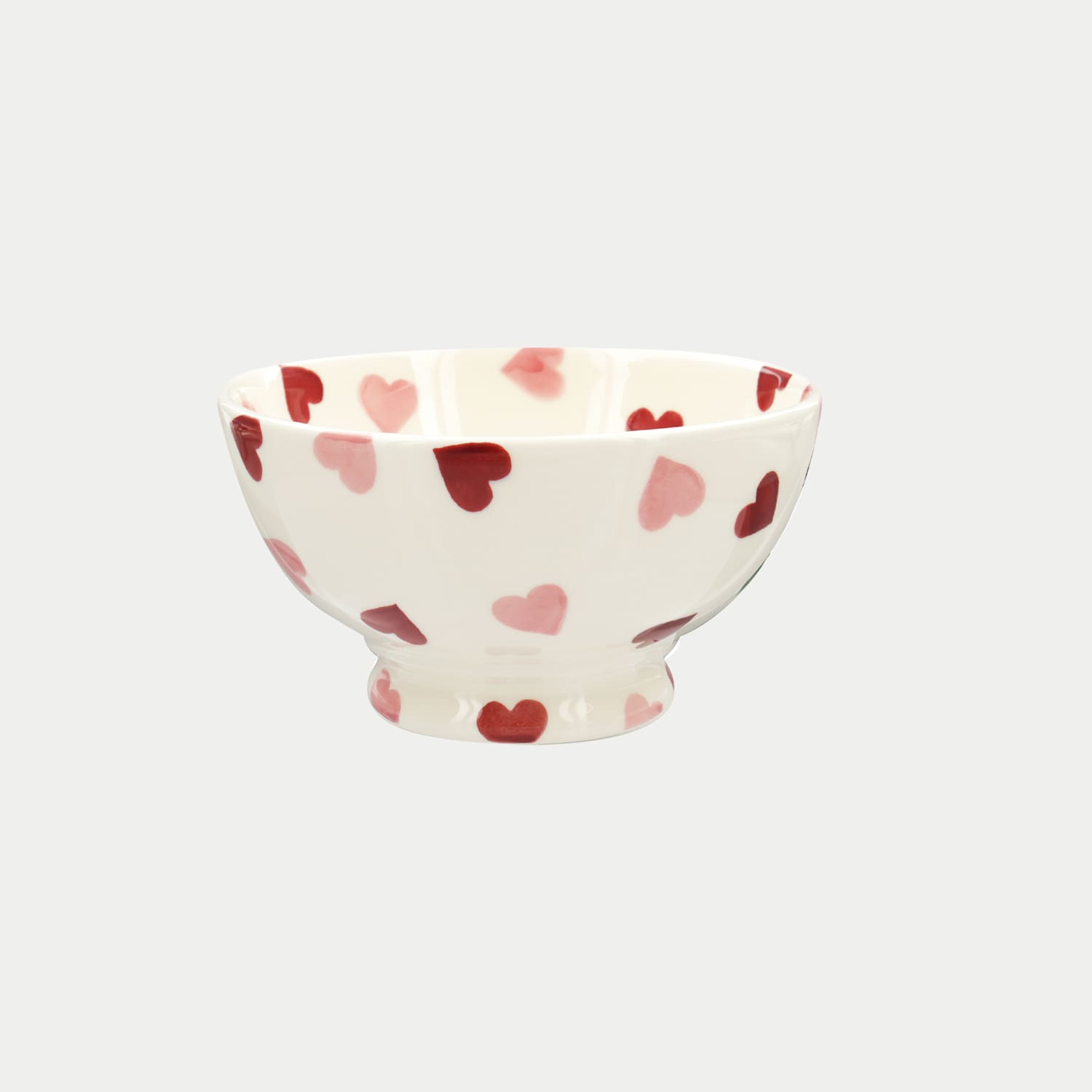 Emma Bridgewater Pink Hearts Nibble Bowl - Pink Mix - Available at M&S