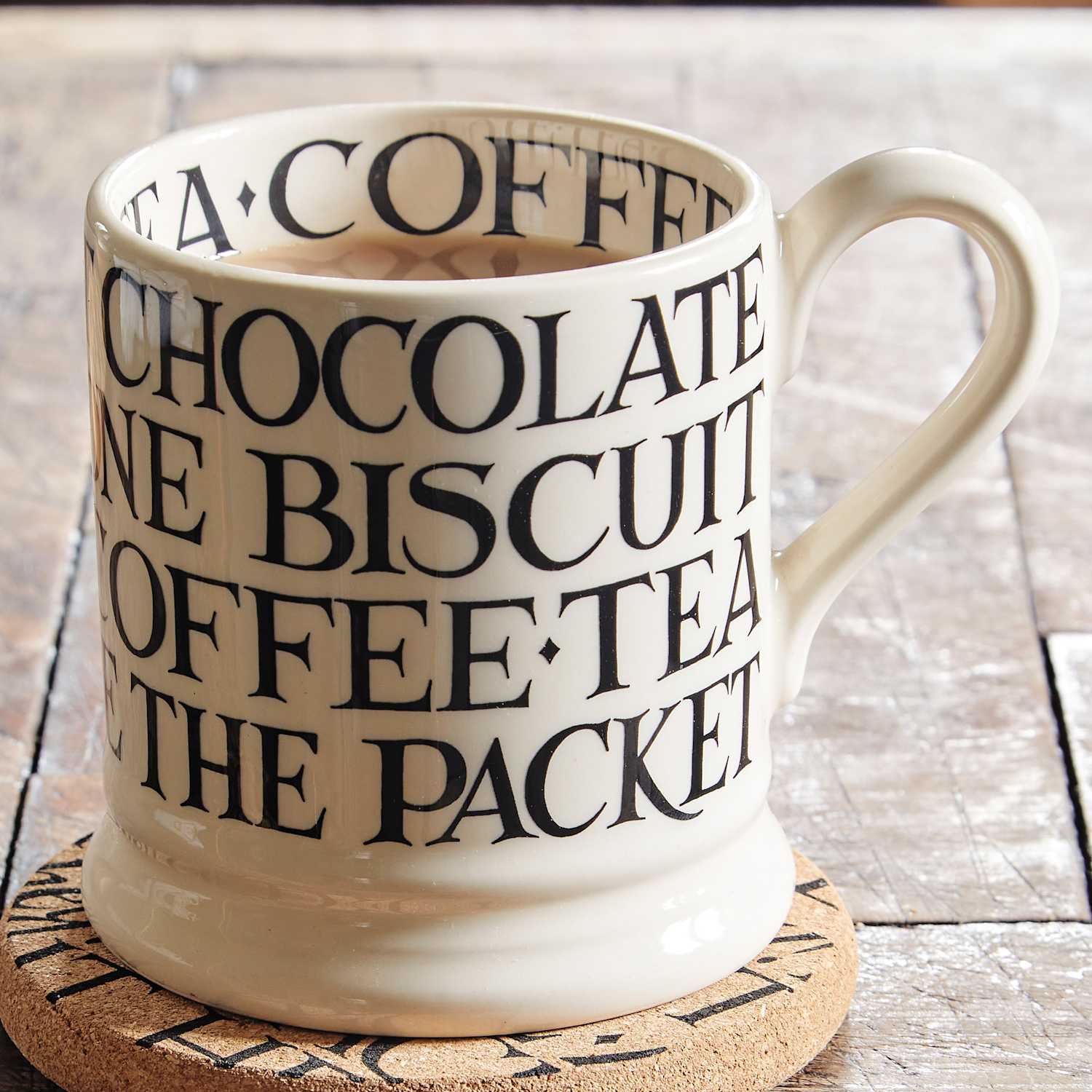 Emma Bridgewater Black Toast Mug - Black Mix - Available at M&S