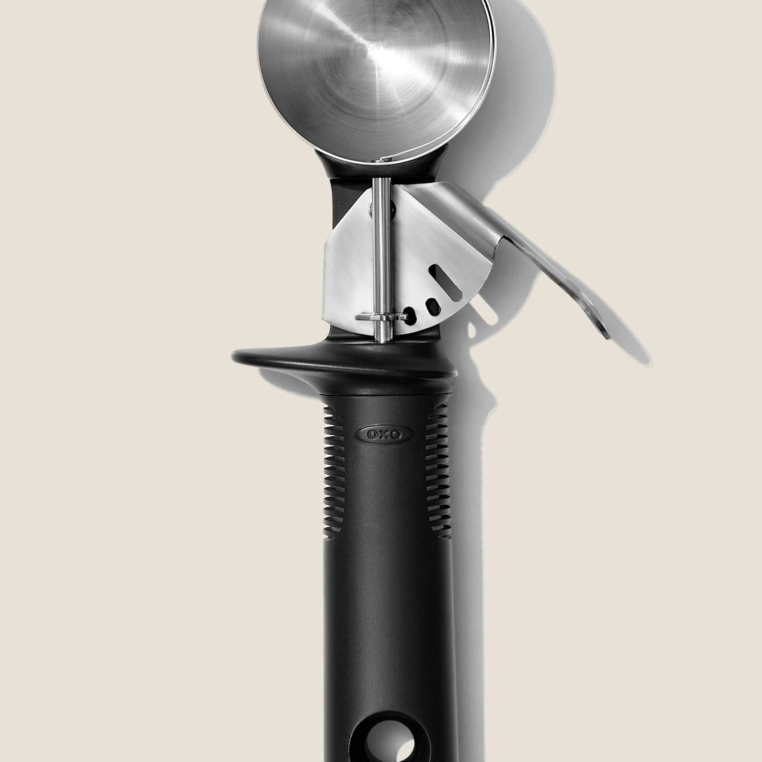 Oxo Men's Good Grips Classic Ice Cream Scoop - Silver Mix - Available at M&S