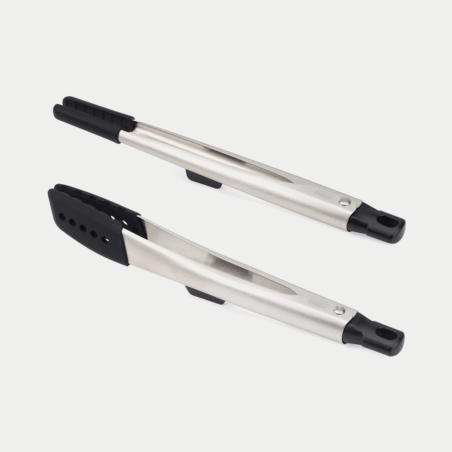 Joseph Joseph Men's Set of 2 Elevate Fusion Silicone Tongs - Grey - Available at M&S