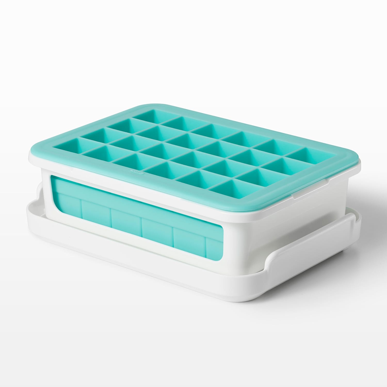 Oxo Men's Good Grips Silicone Ice Cube Tray - Mint - Available at M&S