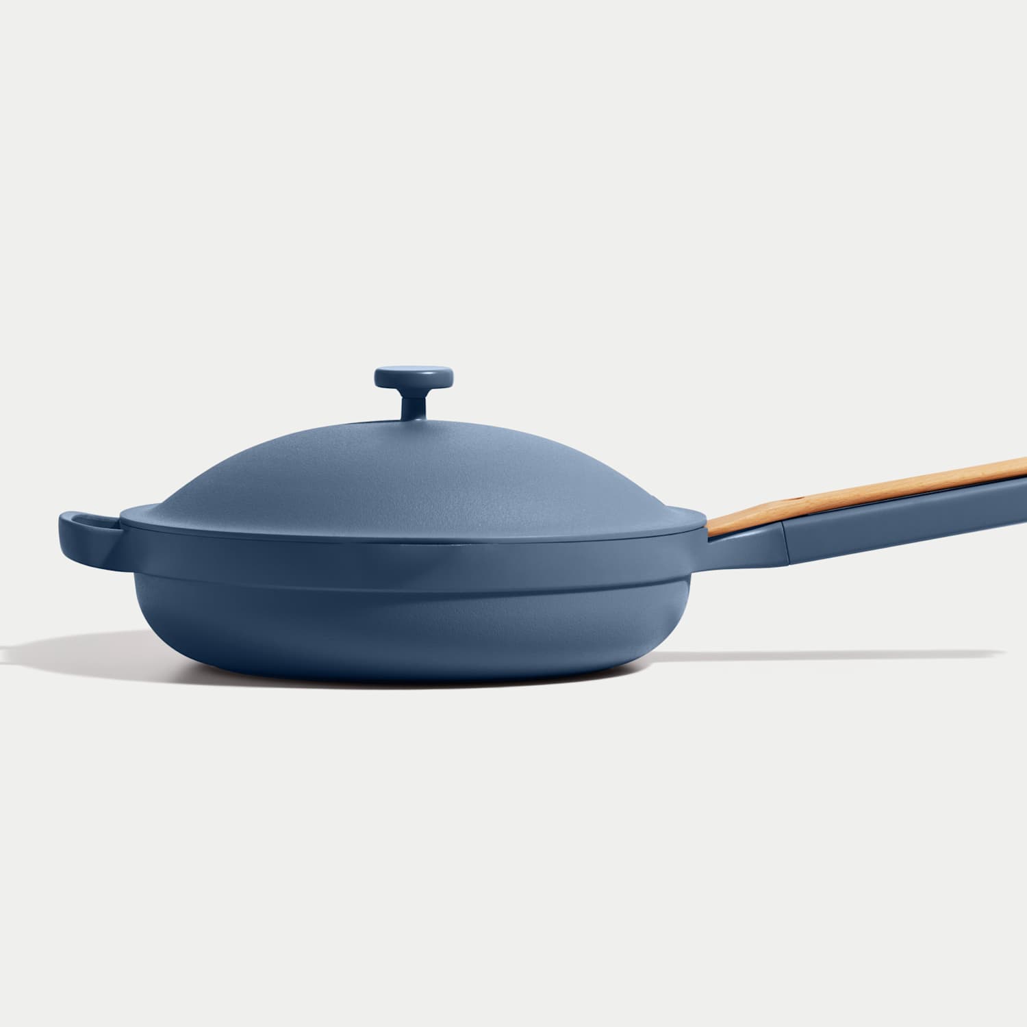 Our Place Men's Ceramic Non Stick 26cm Frying Pan - Blue - Available at M&S